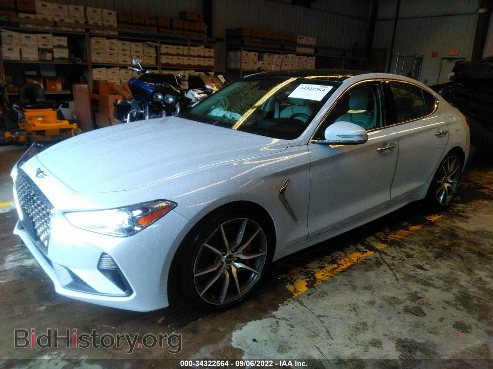 2020 GENESIS G70 - VIN: KMTG34LE9LU051502 - Фото 2
