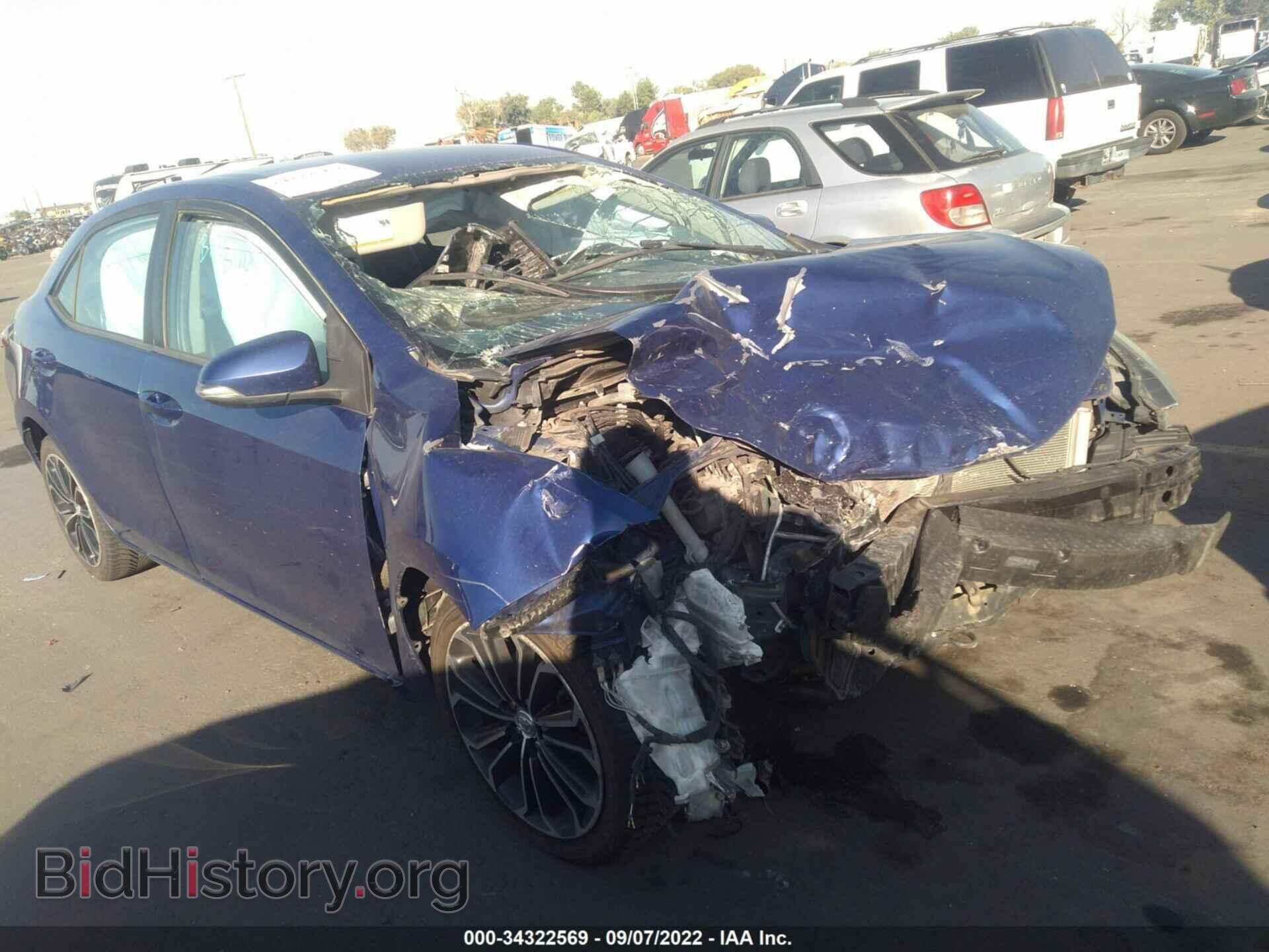 Photo 5YFBURHE7FP263585 - TOYOTA COROLLA 2015