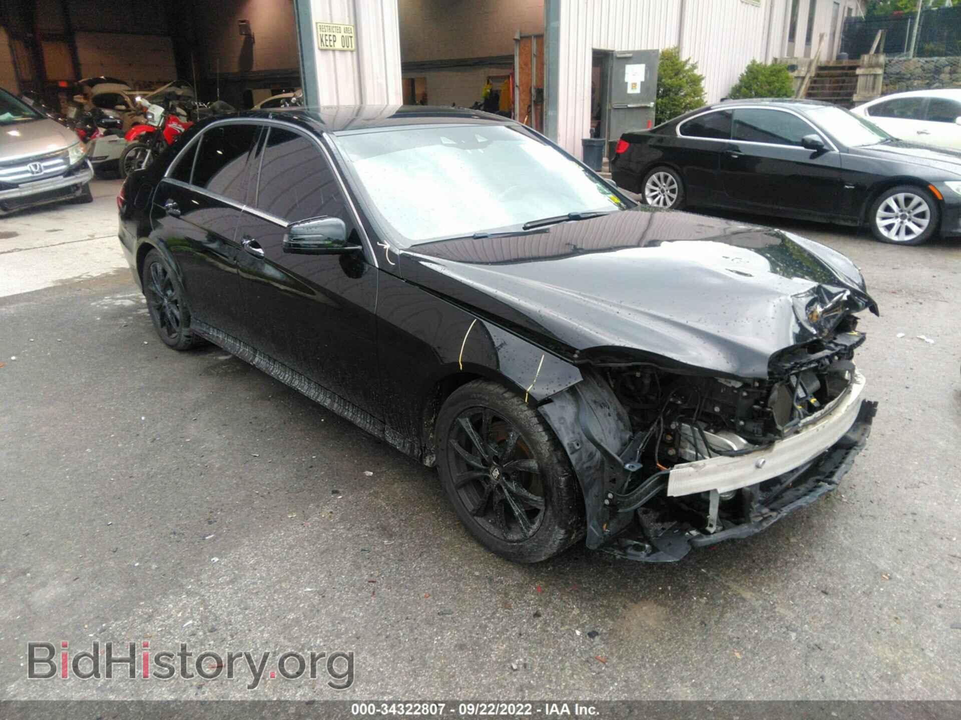 Photo WDDHF8JB4EB075821 - MERCEDES-BENZ E-CLASS 2014