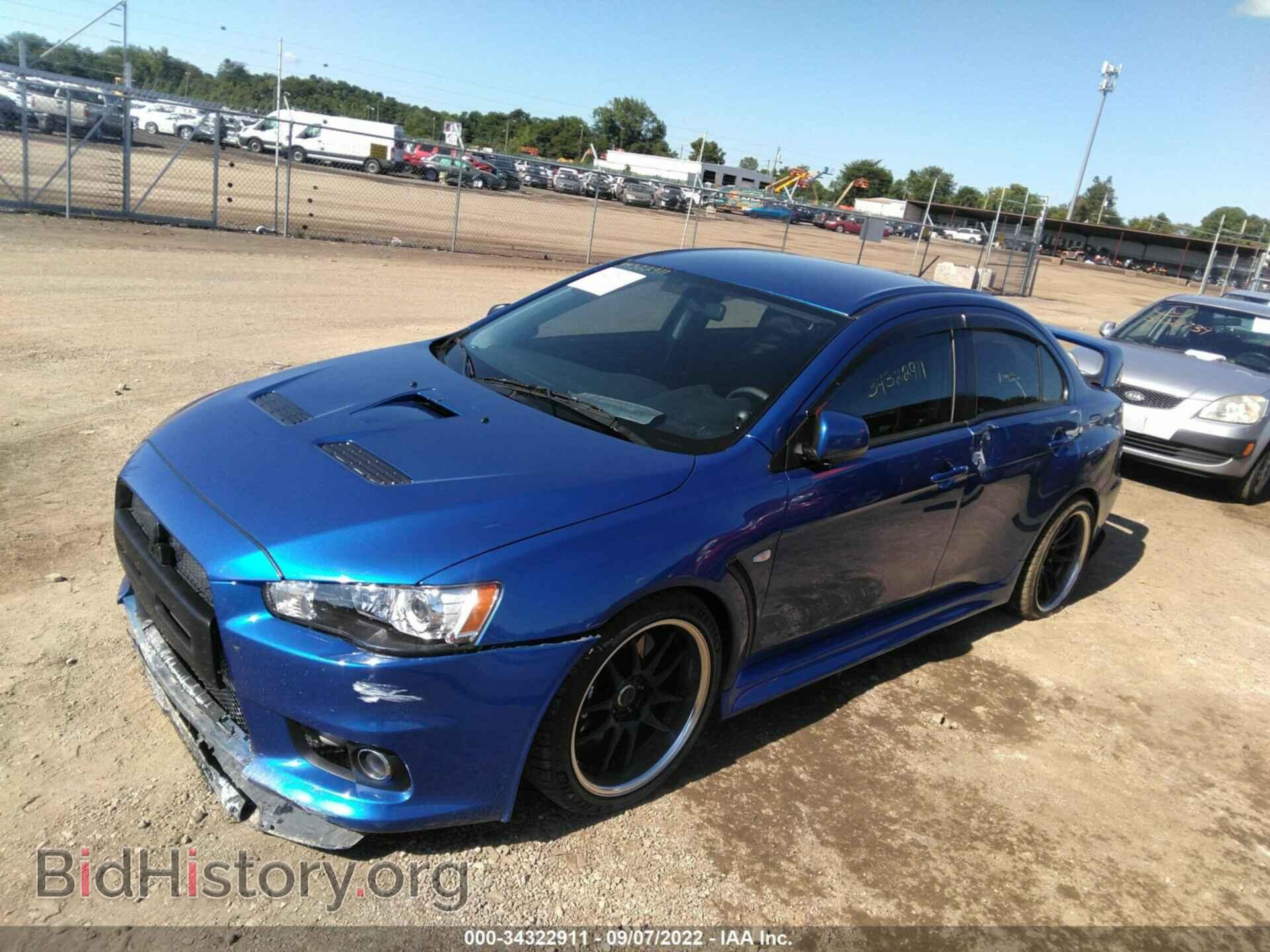 2010 MITSUBISHI LANCER - VIN: JA32W8FV7AU011949 - Фото 2