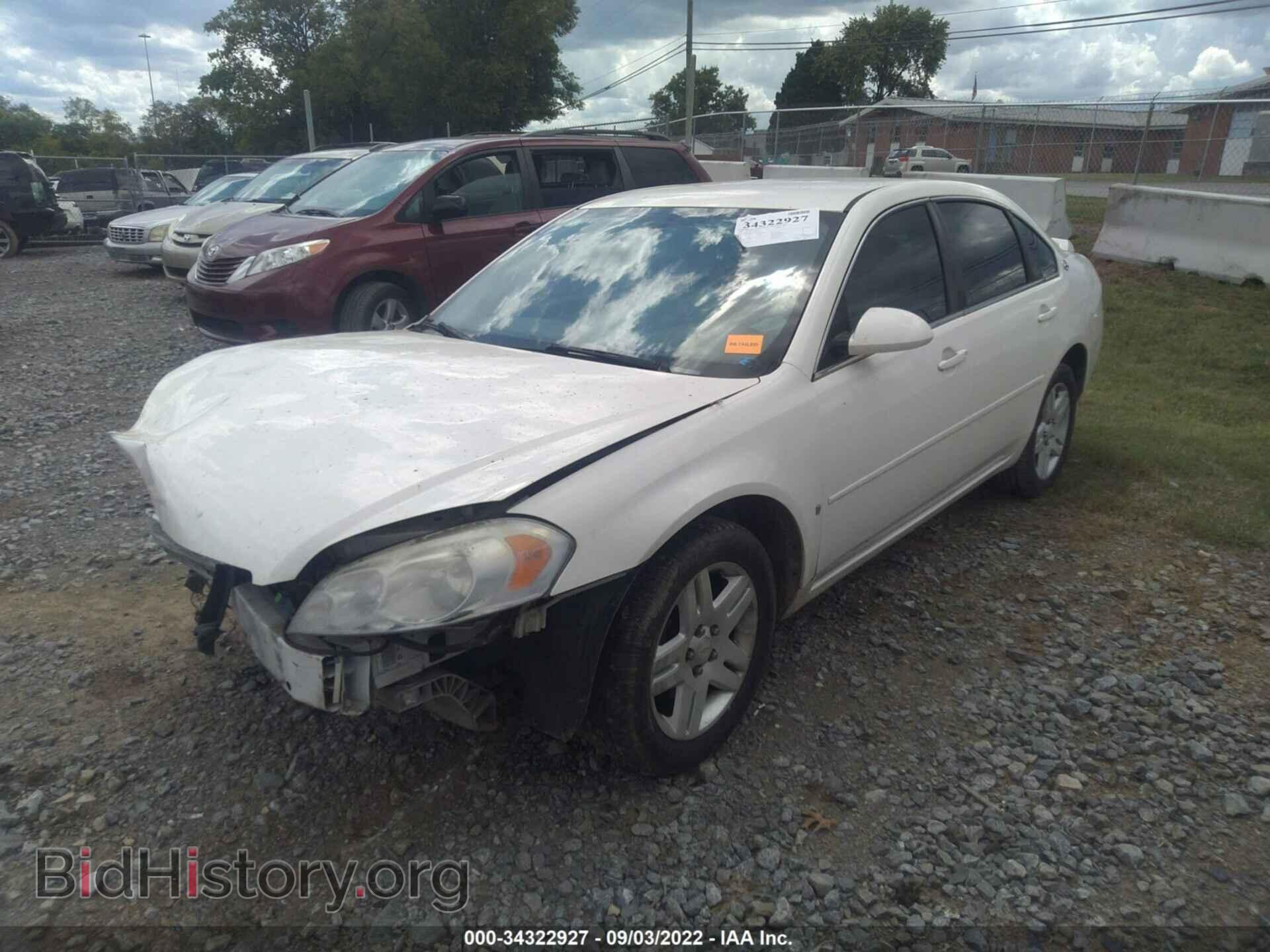 2007 CHEVROLET IMPALA - VIN: 2G1WC58R779381453 - Фото 2