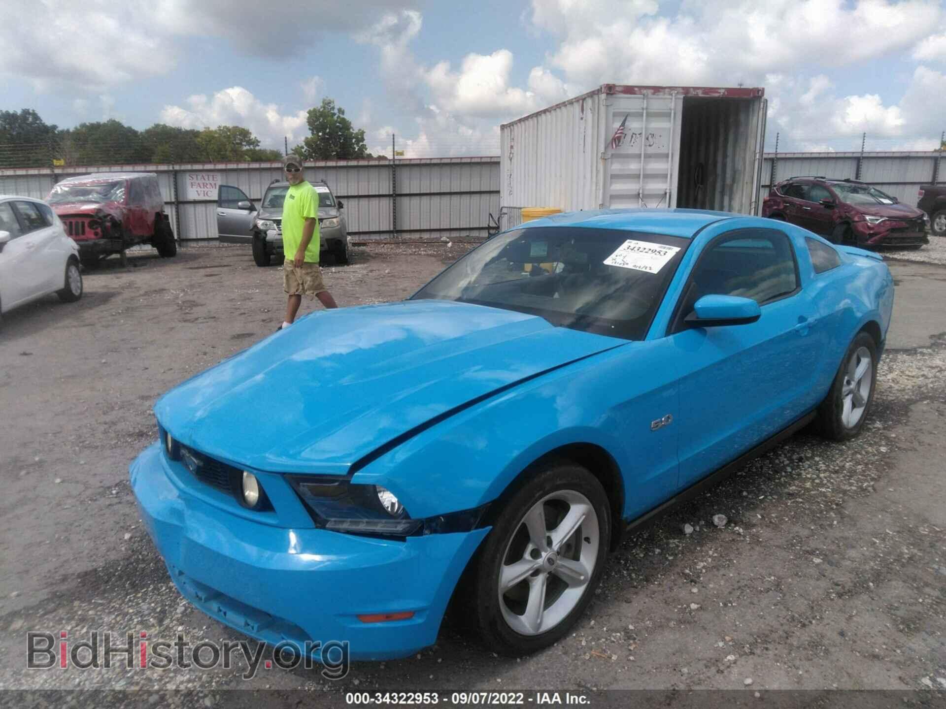 2012 FORD MUSTANG - VIN: 1ZVBP8CF6C5281955 - Фото 2