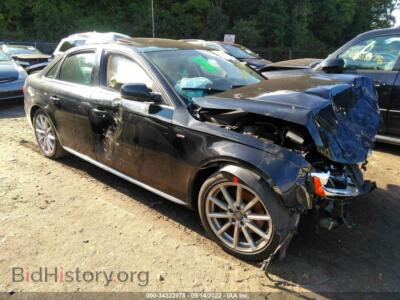 2014 Audi A4 Premium Plus, черный — VIN WAUFFAFL1EN009958, IAAI