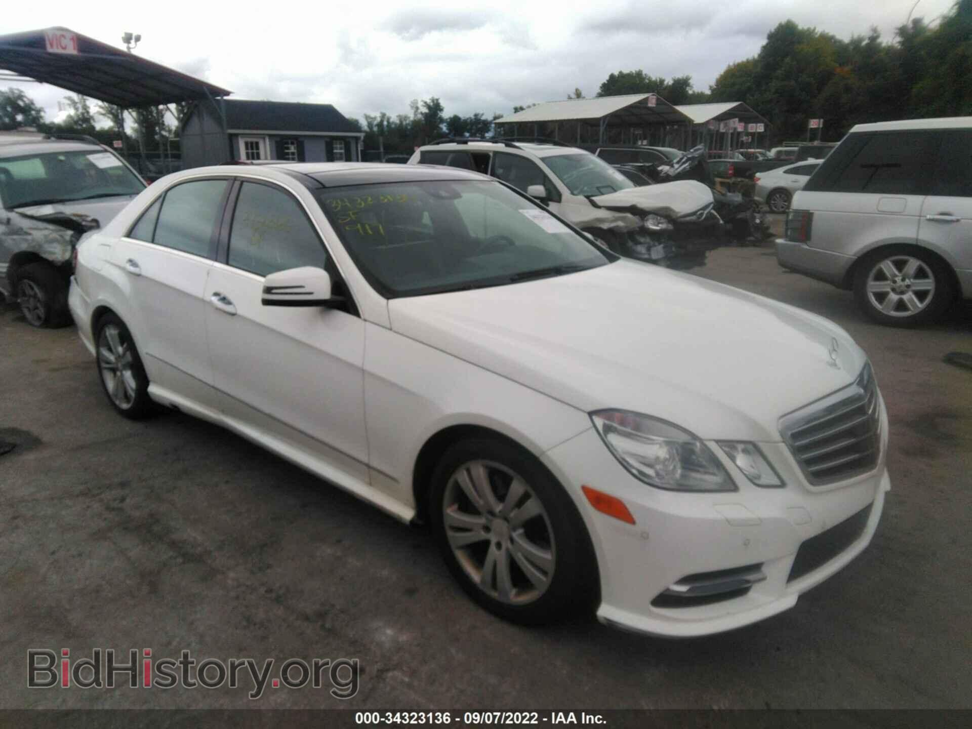 Фотография WDDHF8JB5DA731836 - MERCEDES-BENZ E-CLASS 2013