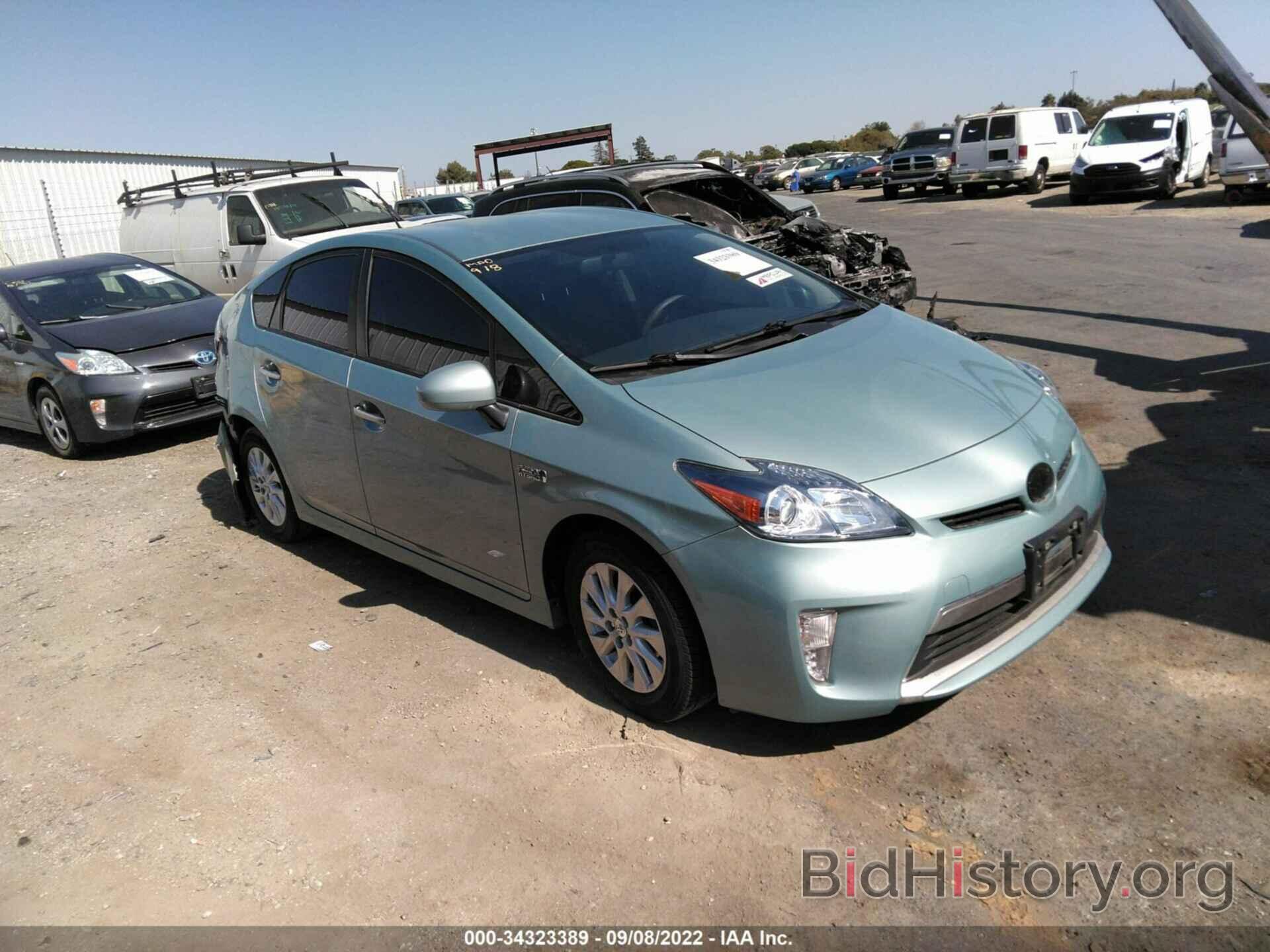 Photo JTDKN3DP0E3055010 - TOYOTA PRIUS PLUG-IN 2014