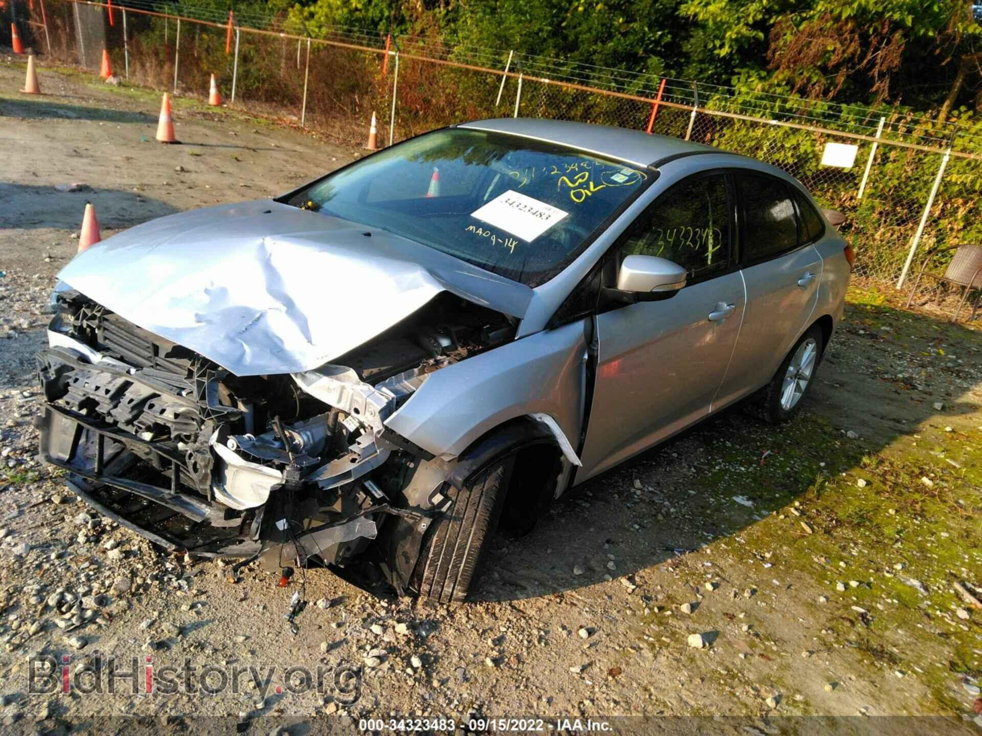 2017 FORD FOCUS - VIN: 1FADP3F20HL276007 - Фото 2