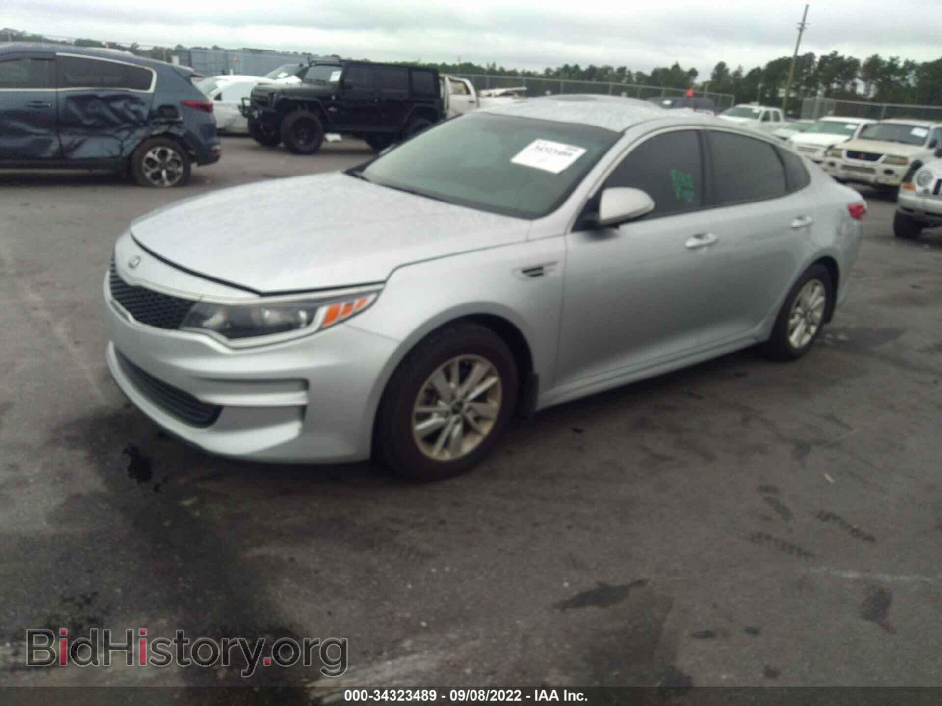 2018 KIA OPTIMA - VIN: 5XXGT4L32JG186563 - Фото 2