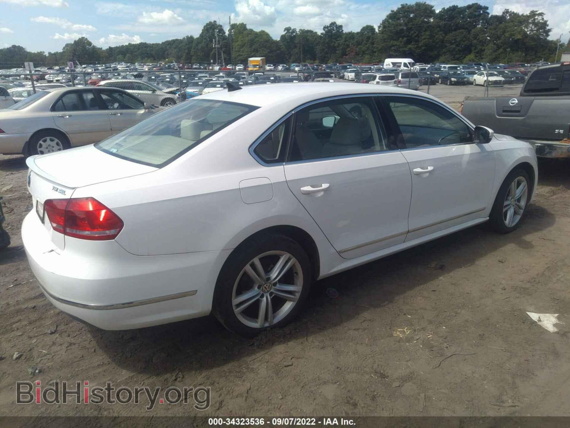 2013 VOLKSWAGEN PASSAT - VIN: 1VWCN7A33DC100837 - Фото 4