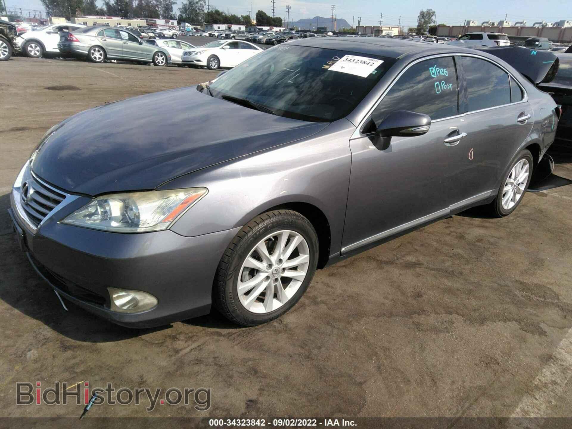 2012 LEXUS ES 350 - VIN: JTHBK1EG8C2482948 - Фото 2