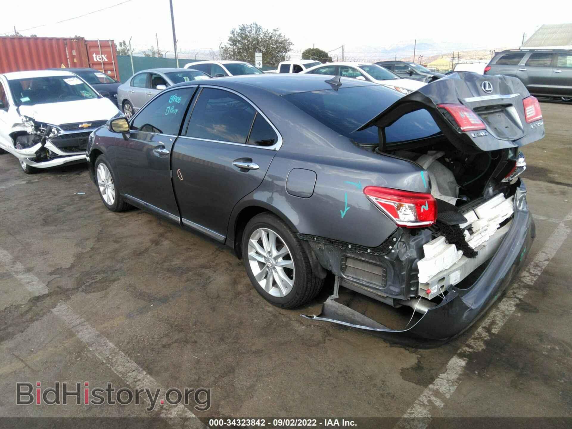 2012 LEXUS ES 350 - VIN: JTHBK1EG8C2482948 - Фото 3