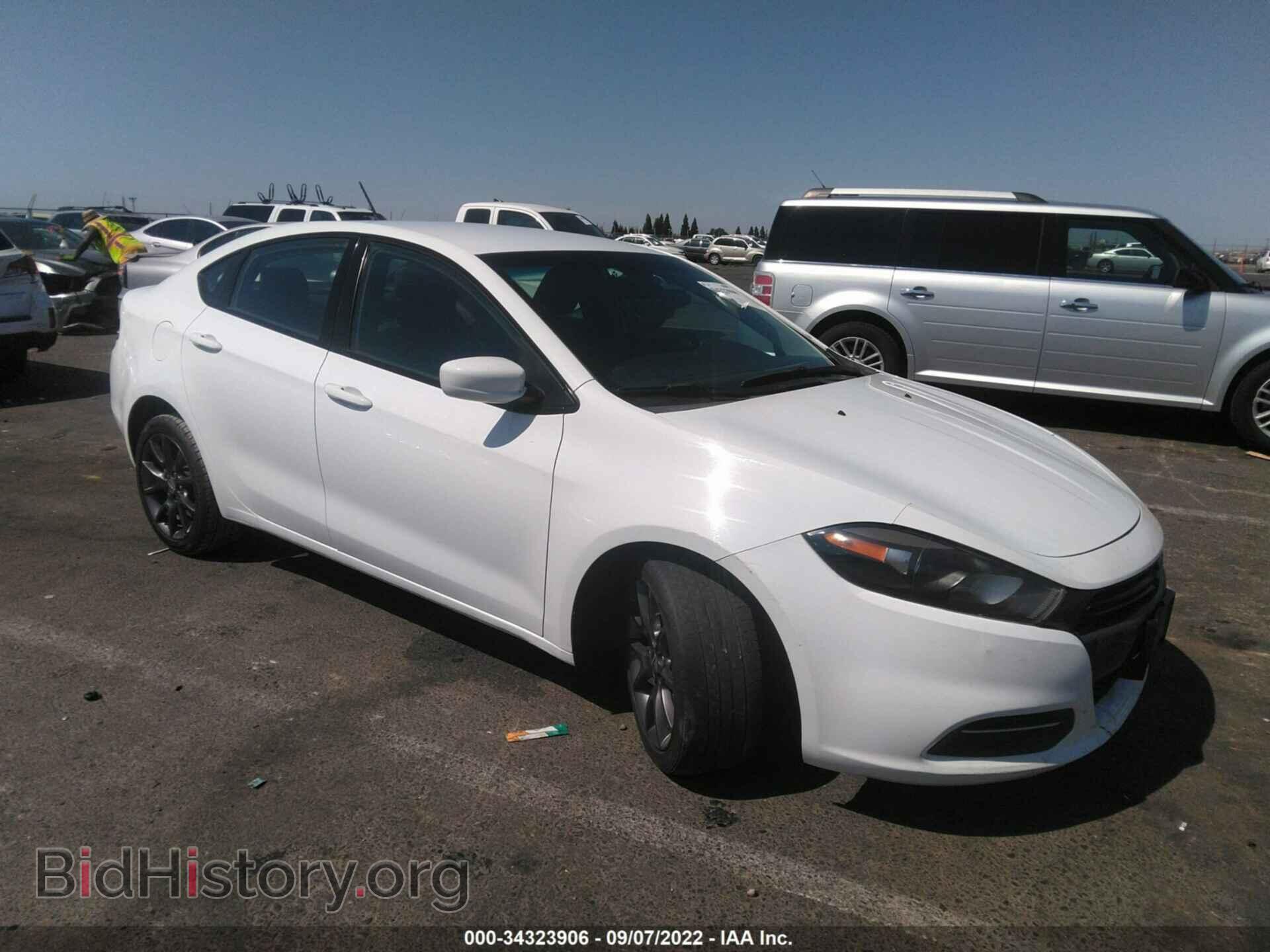 Фотография 1C3CDFAA6GD516219 - DODGE DART 2016