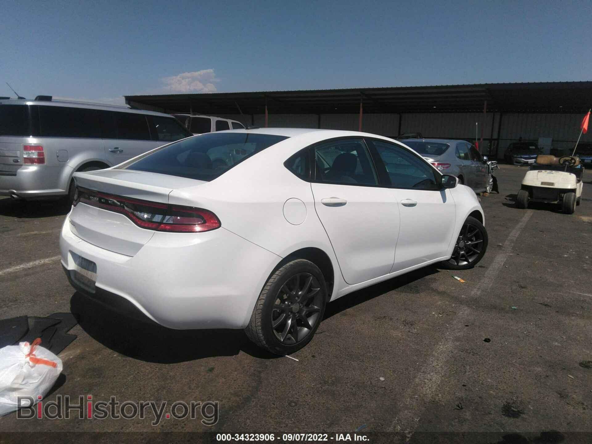 2016 DODGE DART - VIN: 1C3CDFAA6GD516219 - Photo 4