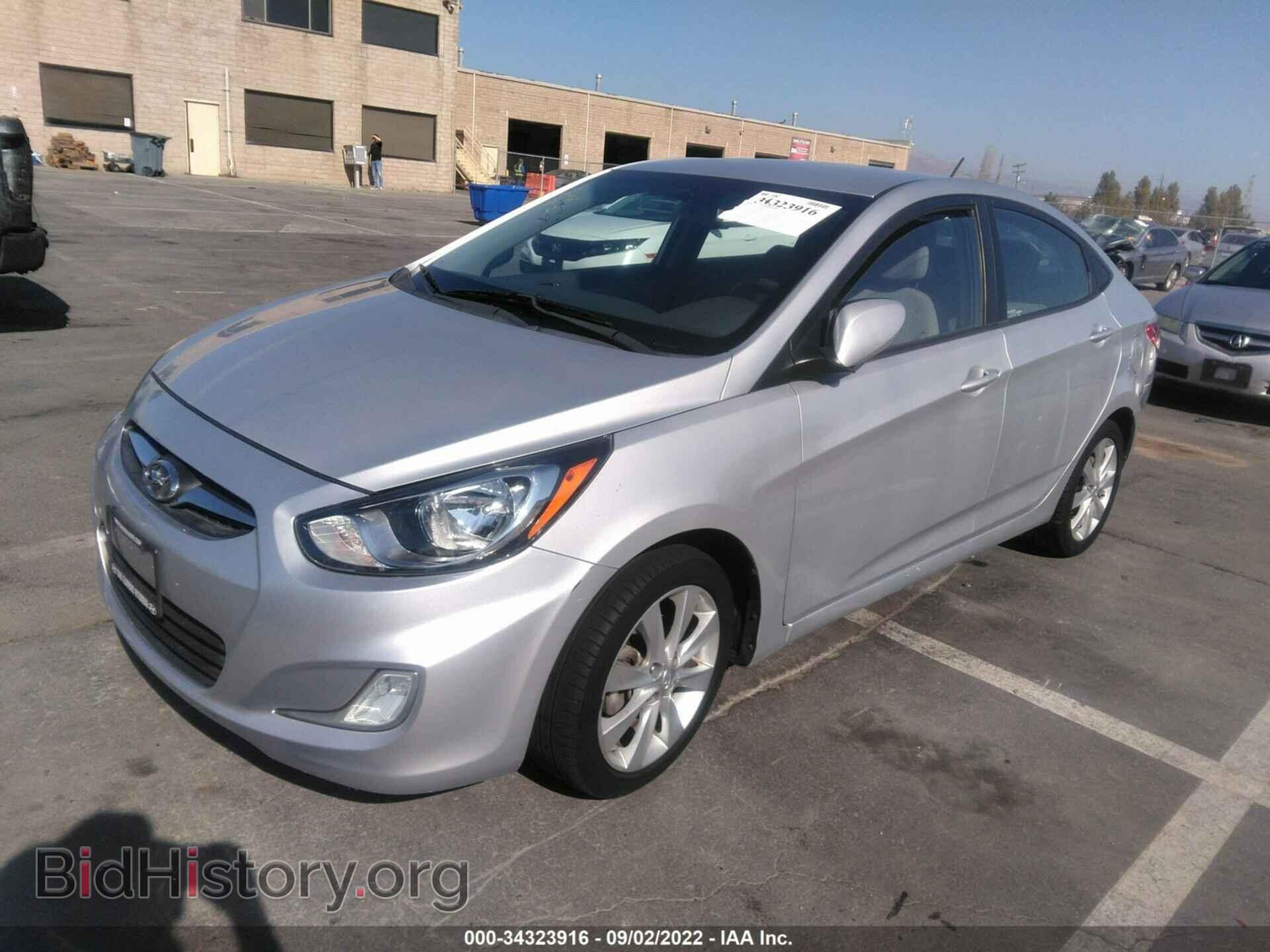 2013 HYUNDAI ACCENT - VIN: KMHCU4AE5DU441636 - Фото 2