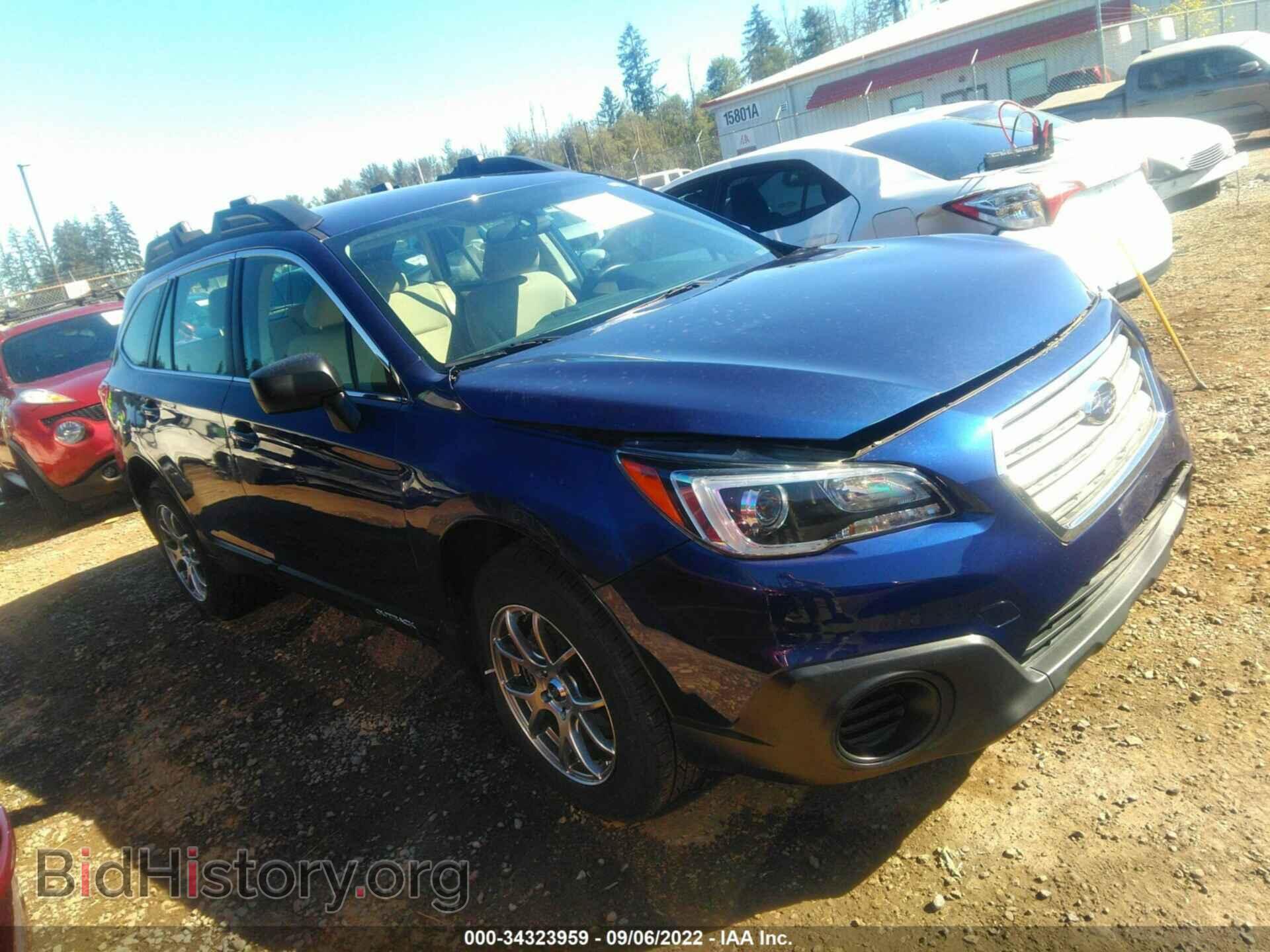 Фотография 4S4BSAAC1F3240632 - SUBARU OUTBACK 2015