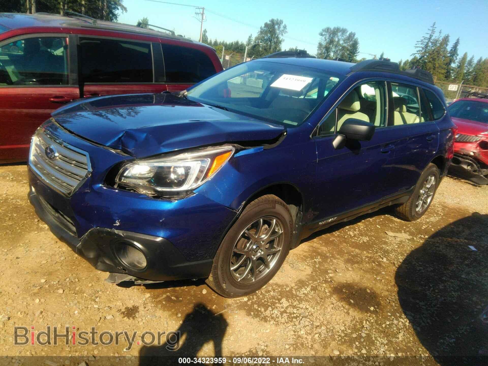 2015 SUBARU OUTBACK - VIN: 4S4BSAAC1F3240632 - Photo 2