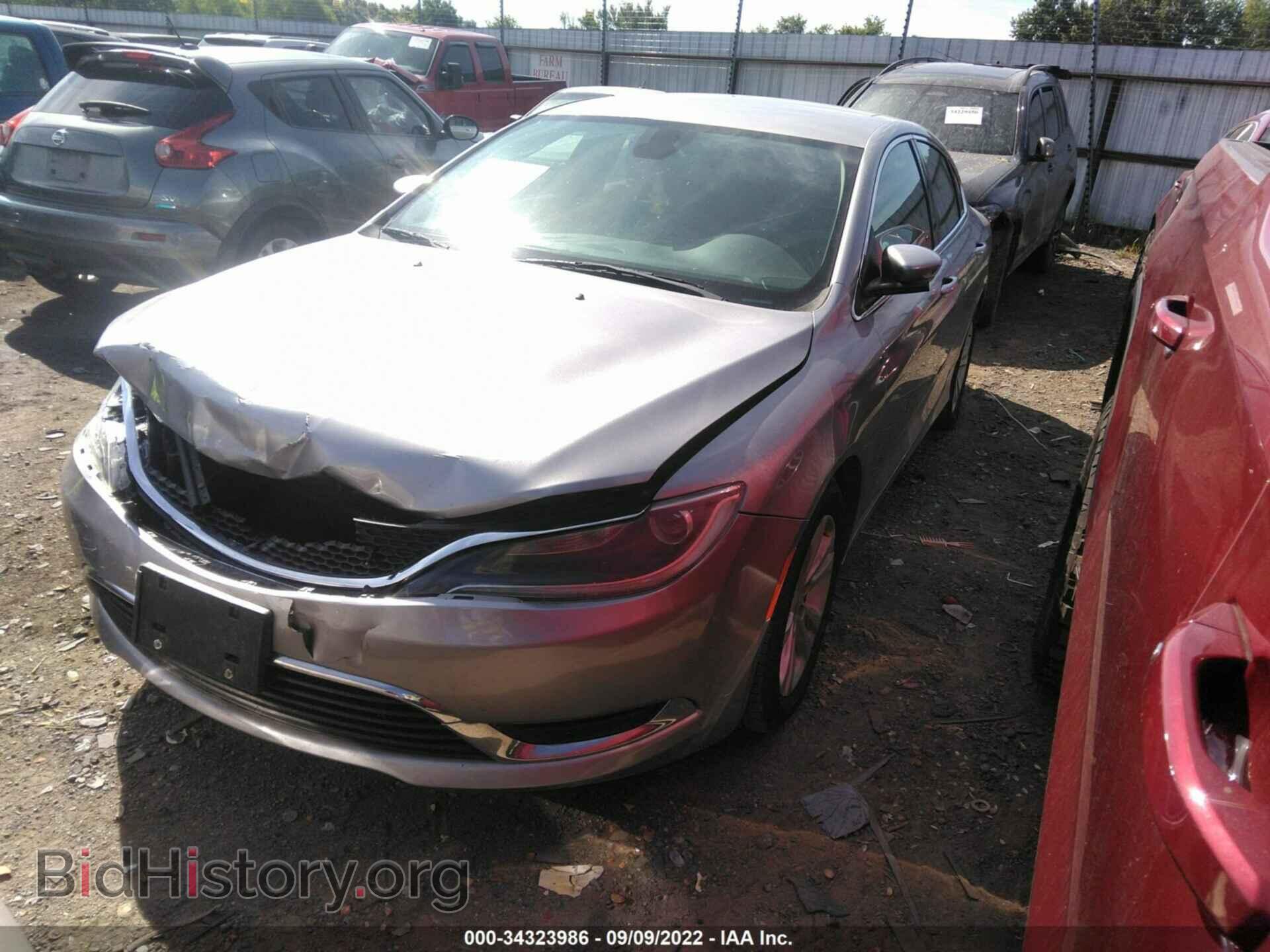 2015 CHRYSLER 200 - VIN: 1C3CCCAB7FN616428 - Фото 2