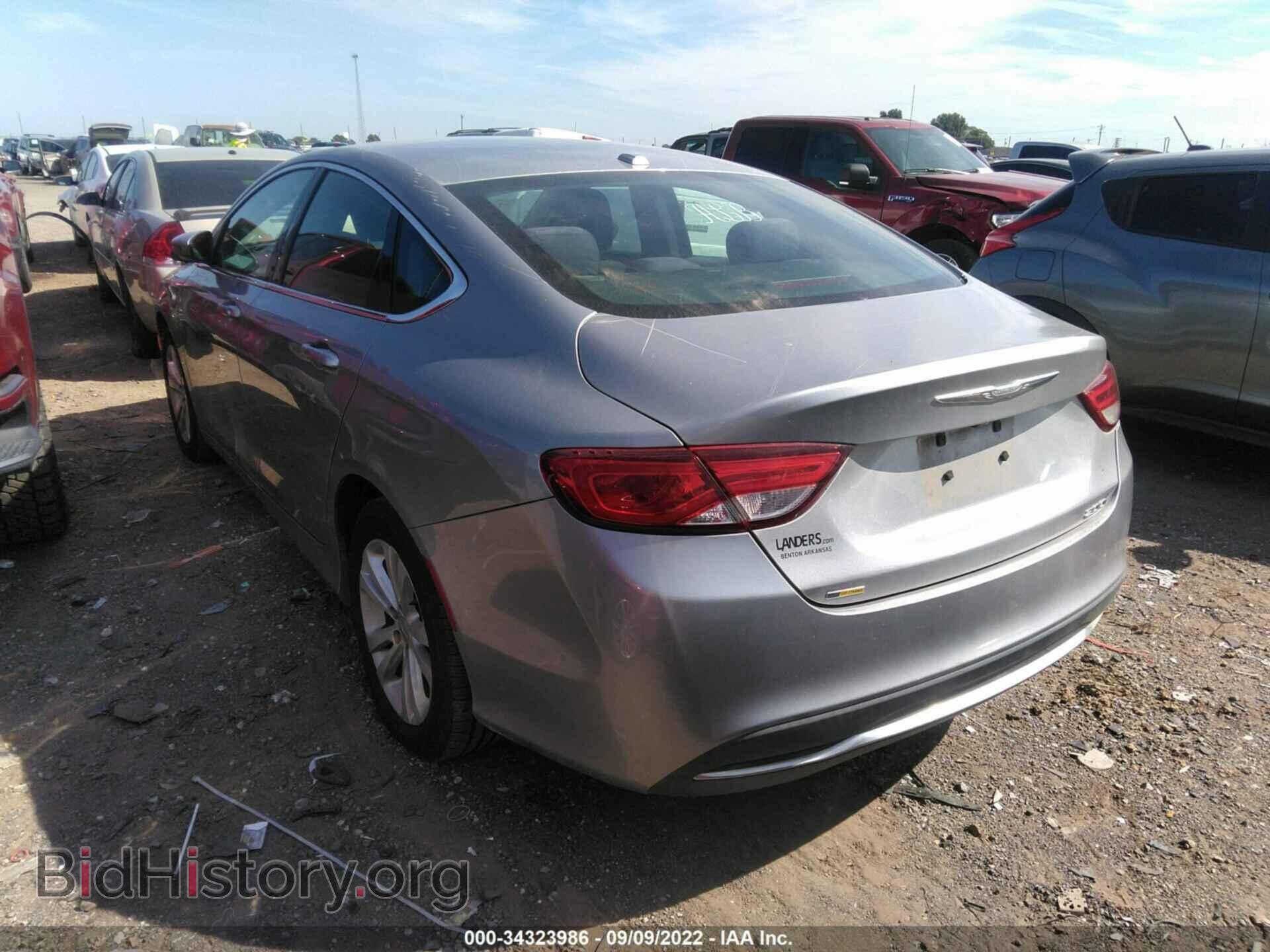 2015 CHRYSLER 200 - VIN: 1C3CCCAB7FN616428 - Фото 3