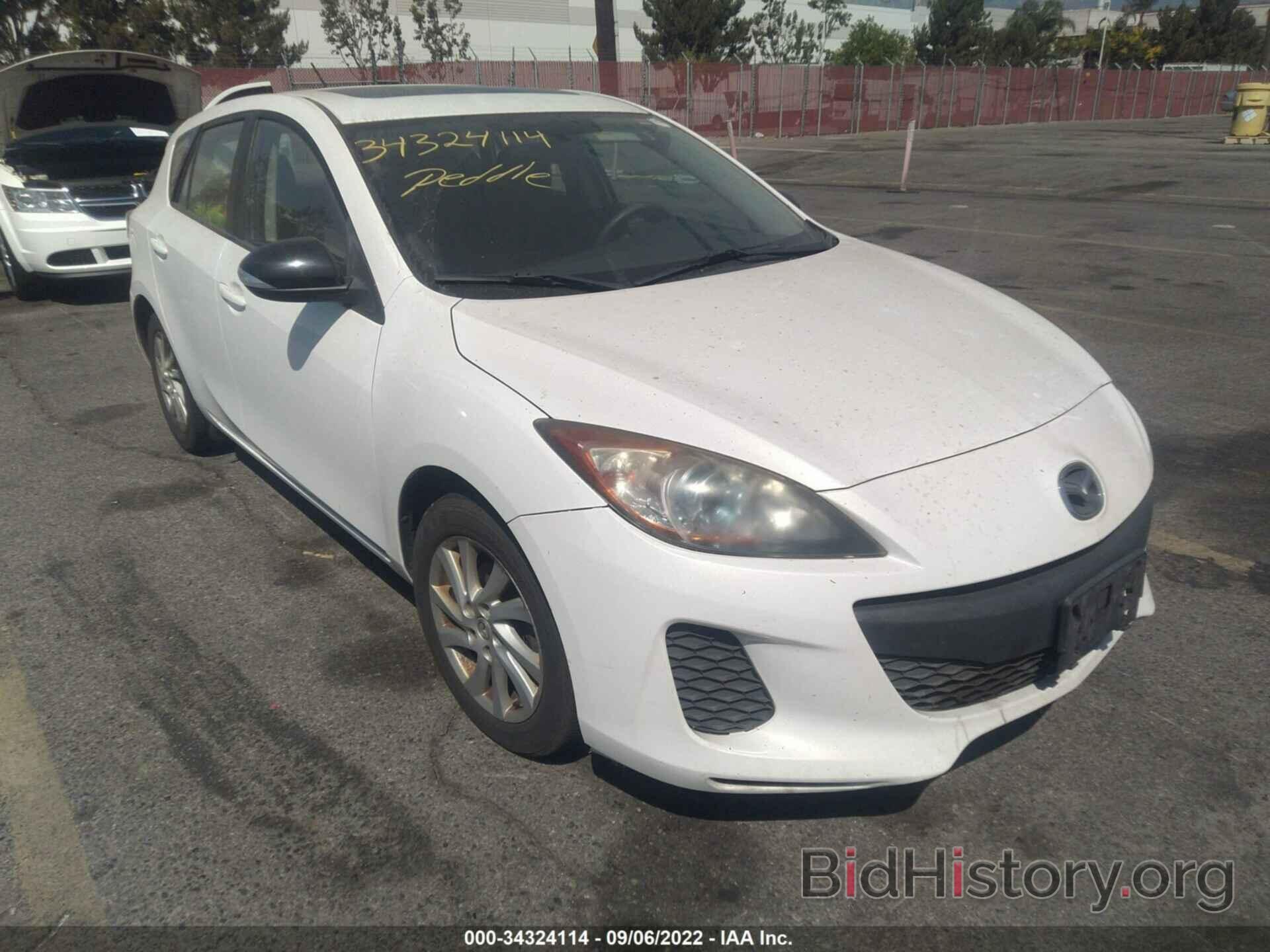 Photo JM1BL1L84C1683486 - MAZDA MAZDA3 2012