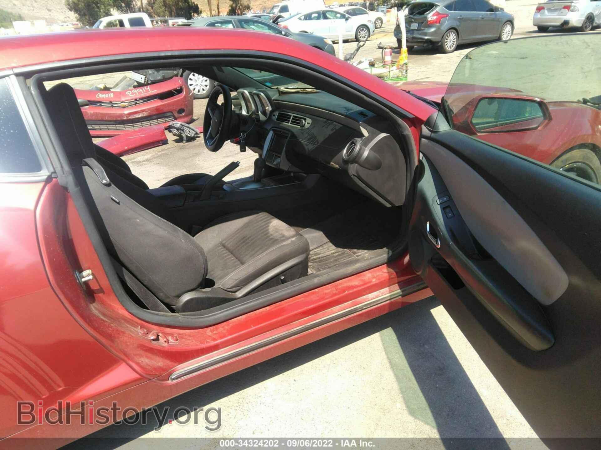 2014 CHEVROLET CAMARO - VIN: 2G1FA1E36E9275684 - Фото 5