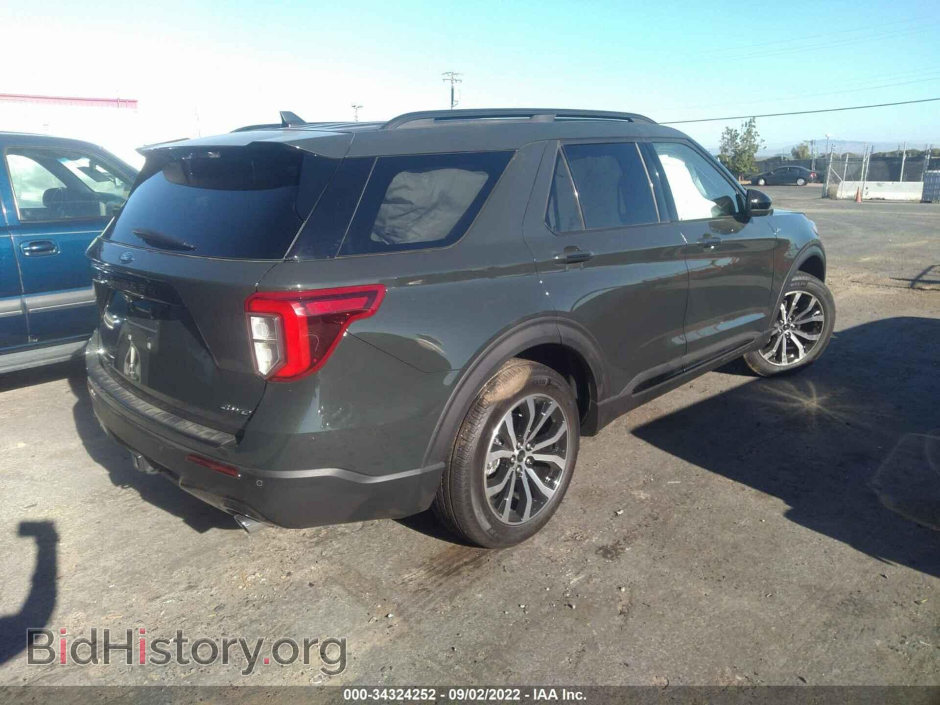 2022 FORD EXPLORER - VIN: 1FMSK8KH7NGA30496 - Фото 4