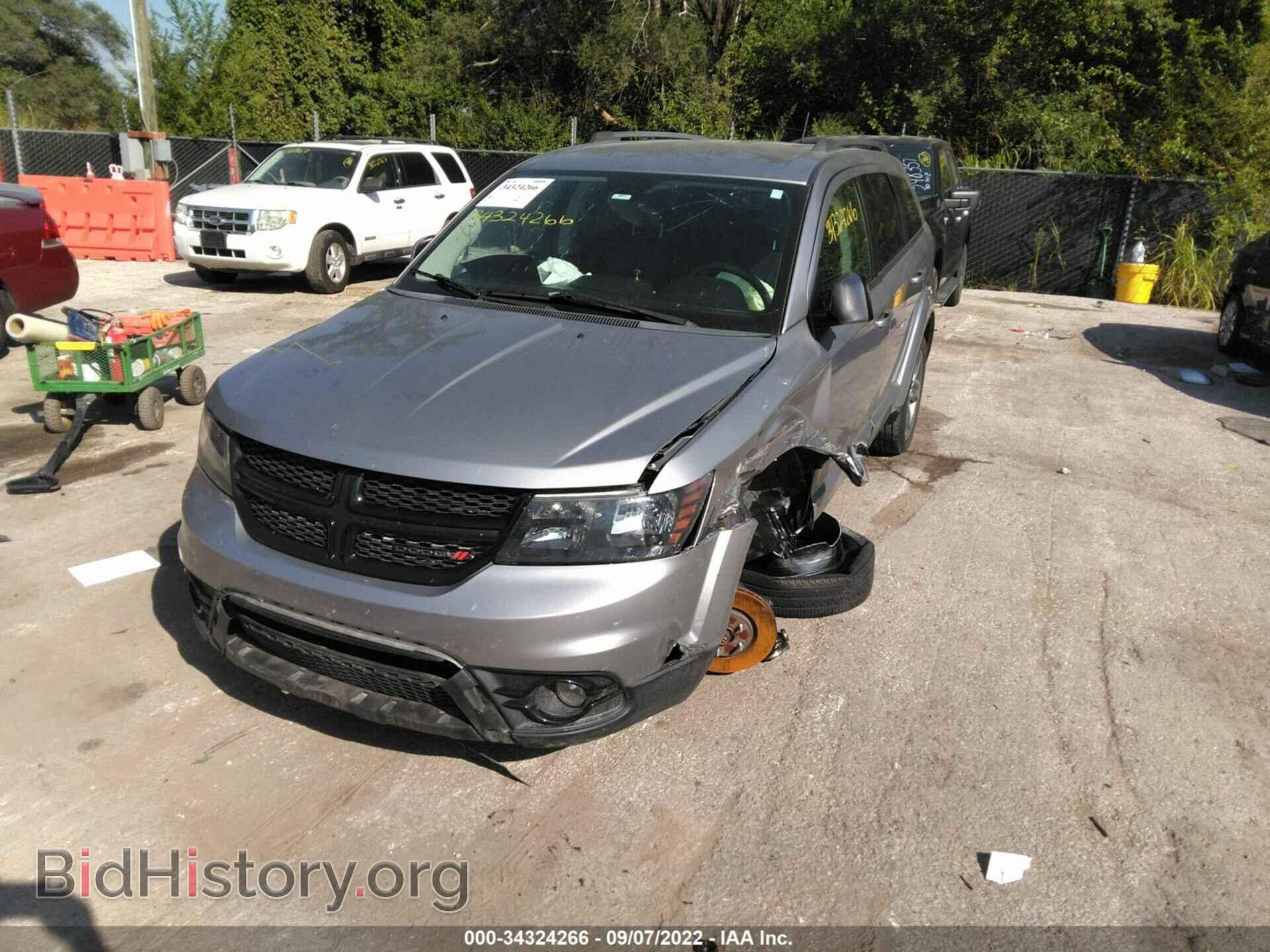 2016 DODGE JOURNEY - VIN: 3C4PDCGG9GT198596 - Фото 2
