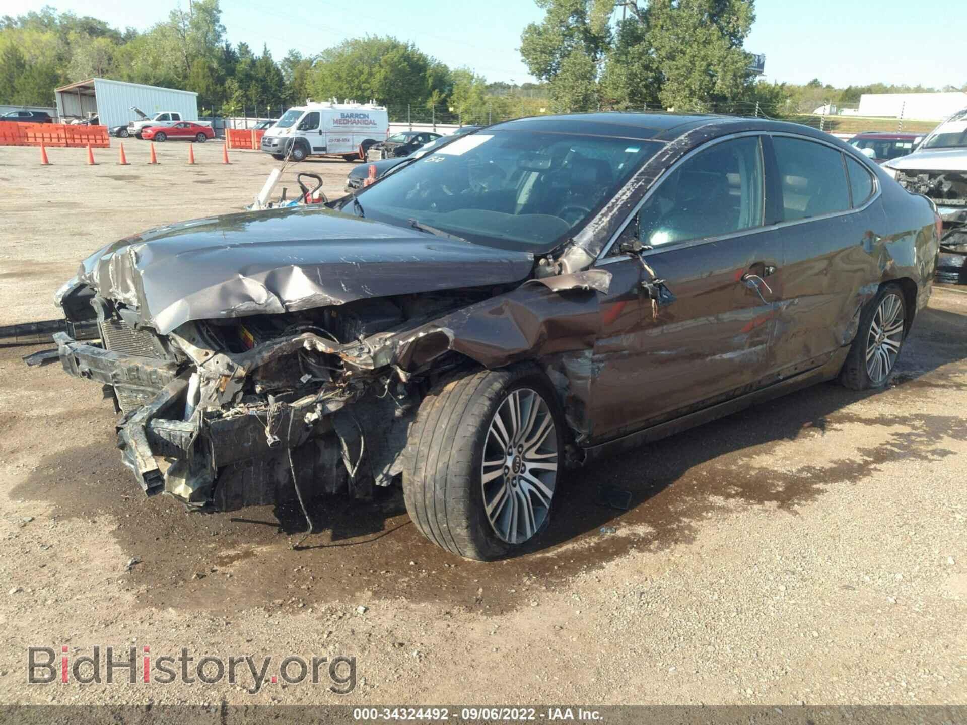 2014 KIA CADENZA - VIN: KNALN4D75E5154983 - Фото 2