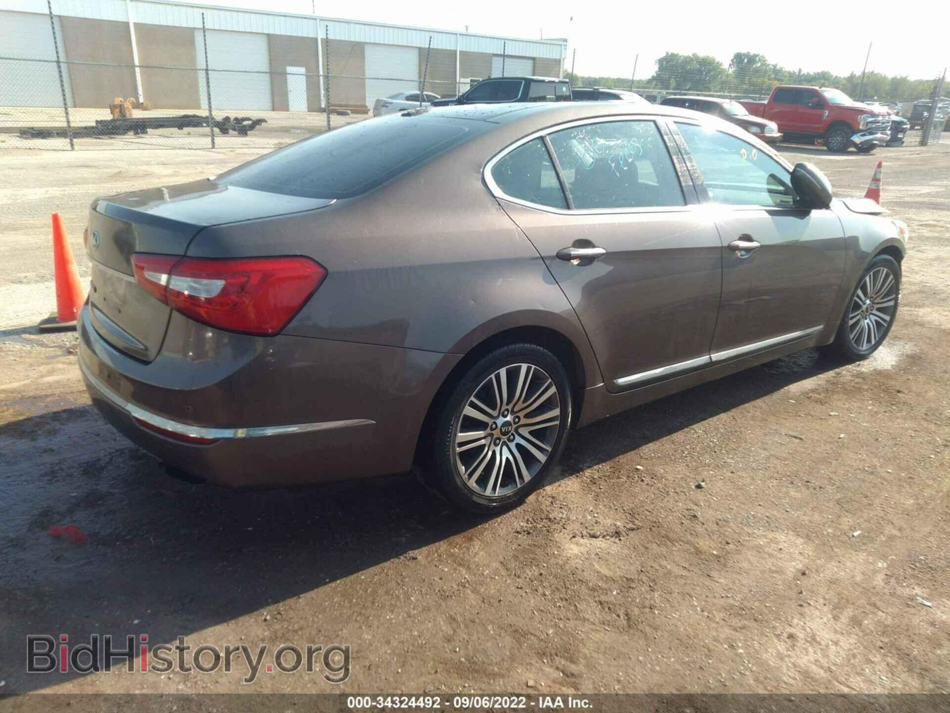 2014 KIA CADENZA - VIN: KNALN4D75E5154983 - Фото 4
