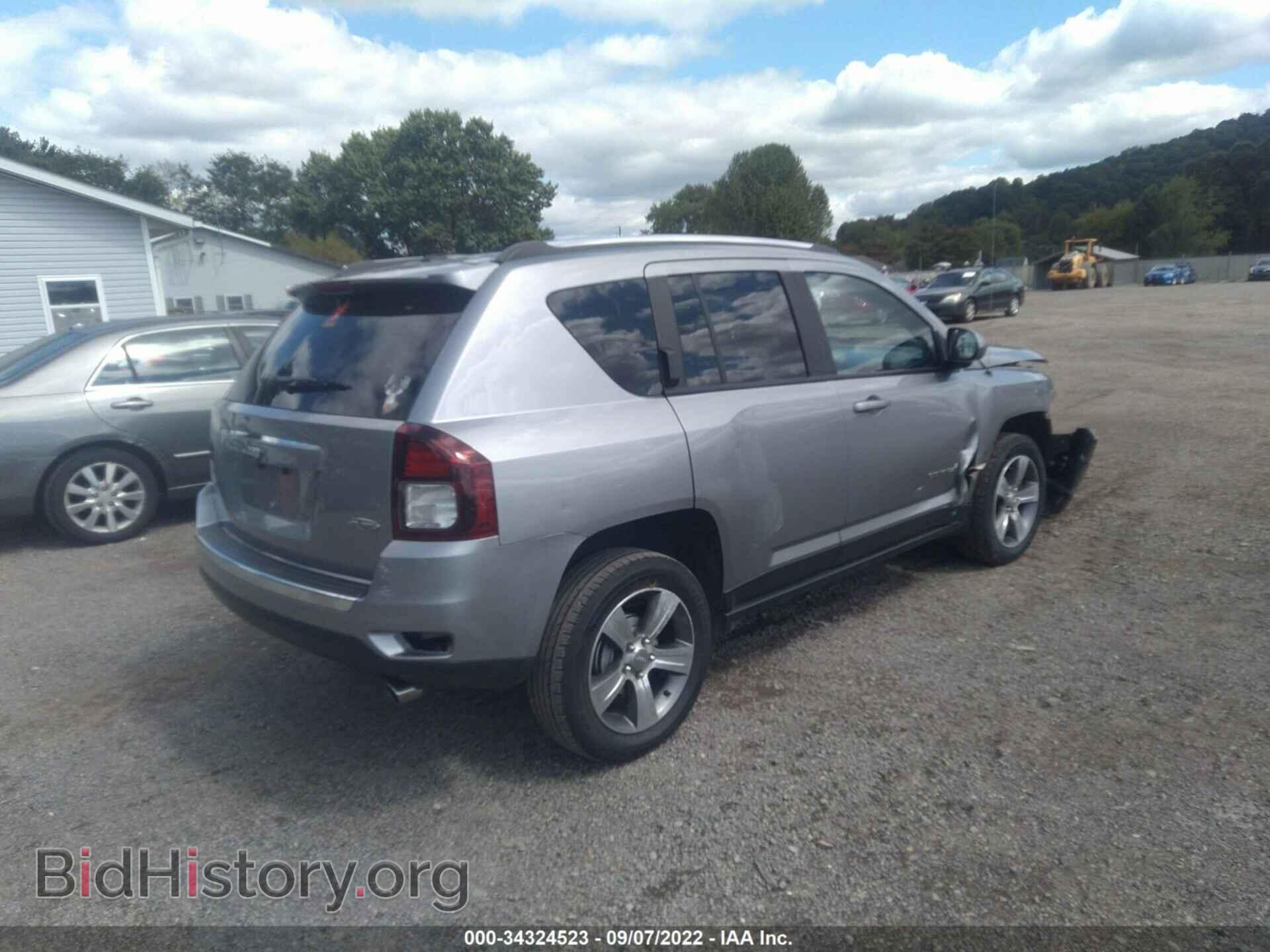 2016 JEEP COMPASS - VIN: 1C4NJCEA1GD761029 - Фото 4