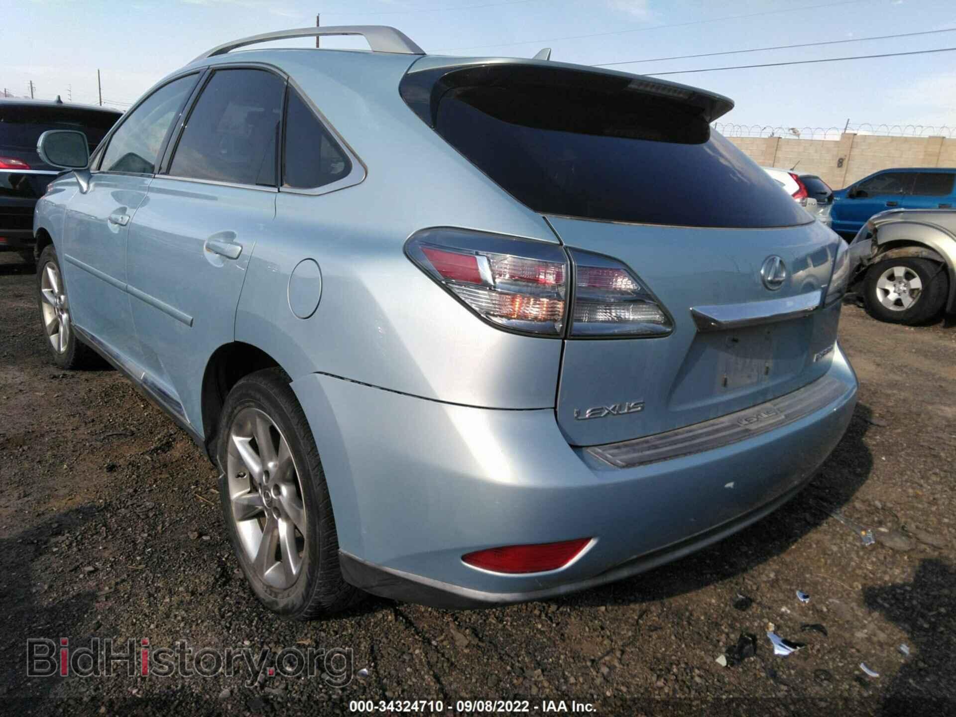 2010 LEXUS RX 350 - VIN: 2T2BK1BA2AC017822 - Фото 3