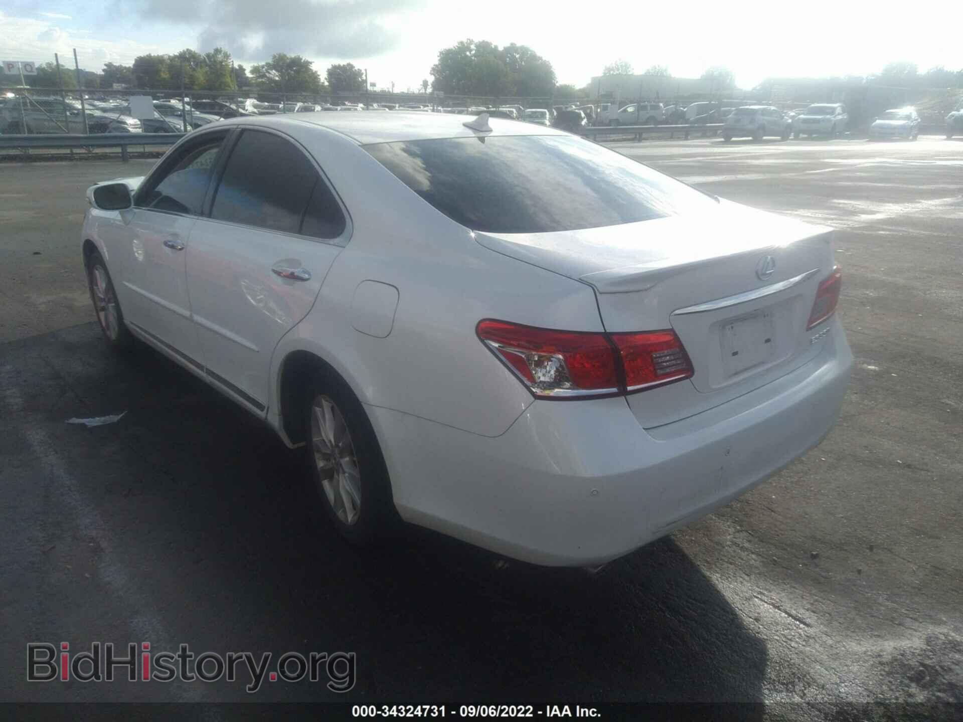 2012 LEXUS ES 350 - VIN: JTHBK1EG2C2504829 - Photo 3