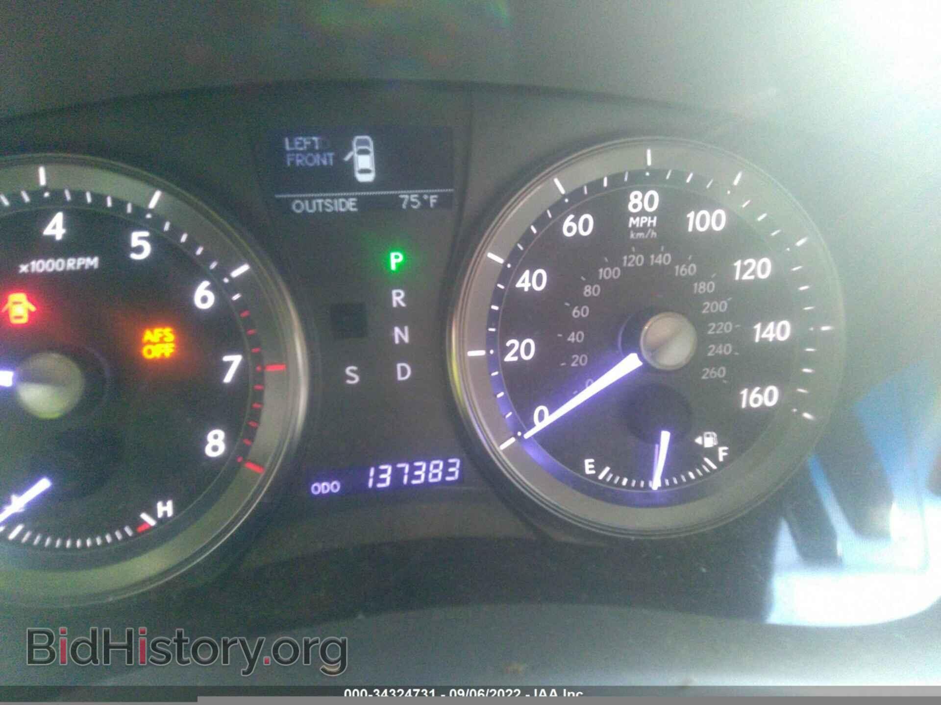 2012 LEXUS ES 350 - VIN: JTHBK1EG2C2504829 - Photo 7