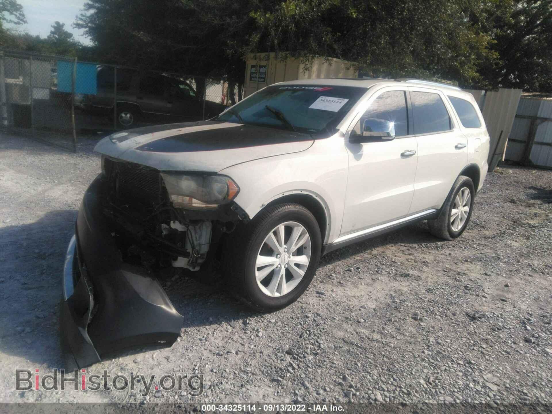 2012 DODGE DURANGO - VIN: 1C4RDHDG5CC257627 - Photo 2