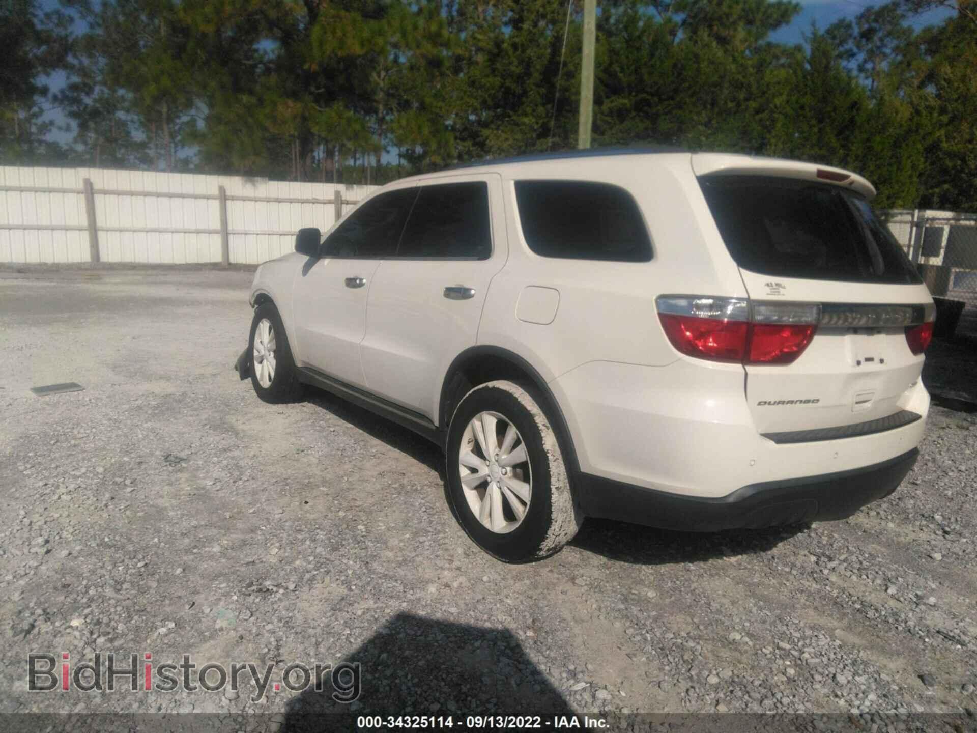 2012 DODGE DURANGO - VIN: 1C4RDHDG5CC257627 - Photo 3