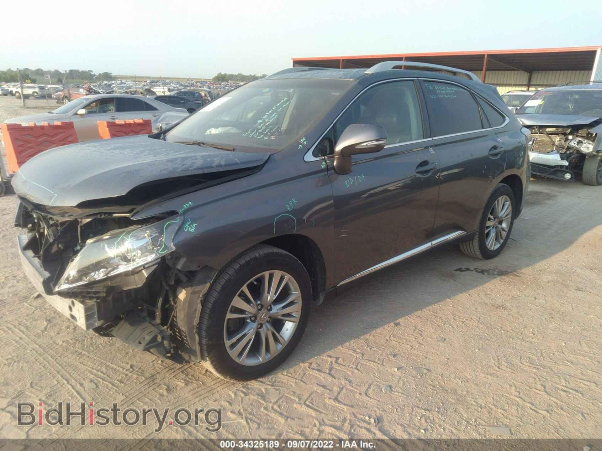 2014 LEXUS RX 350 - VIN: 2T2BK1BA2EC239542 - Фото 2