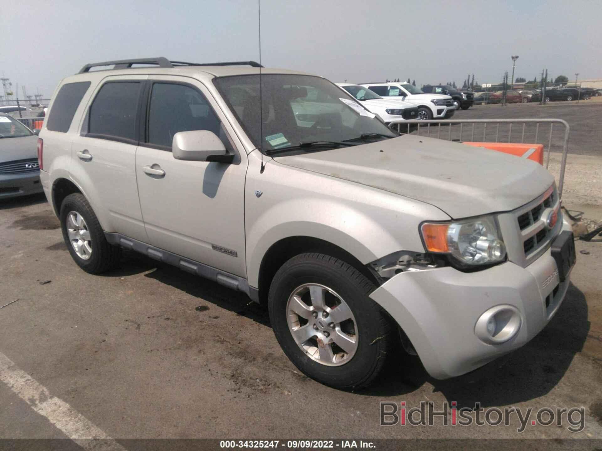 Photo 1FMCU041X8KE64039 - FORD ESCAPE 2008