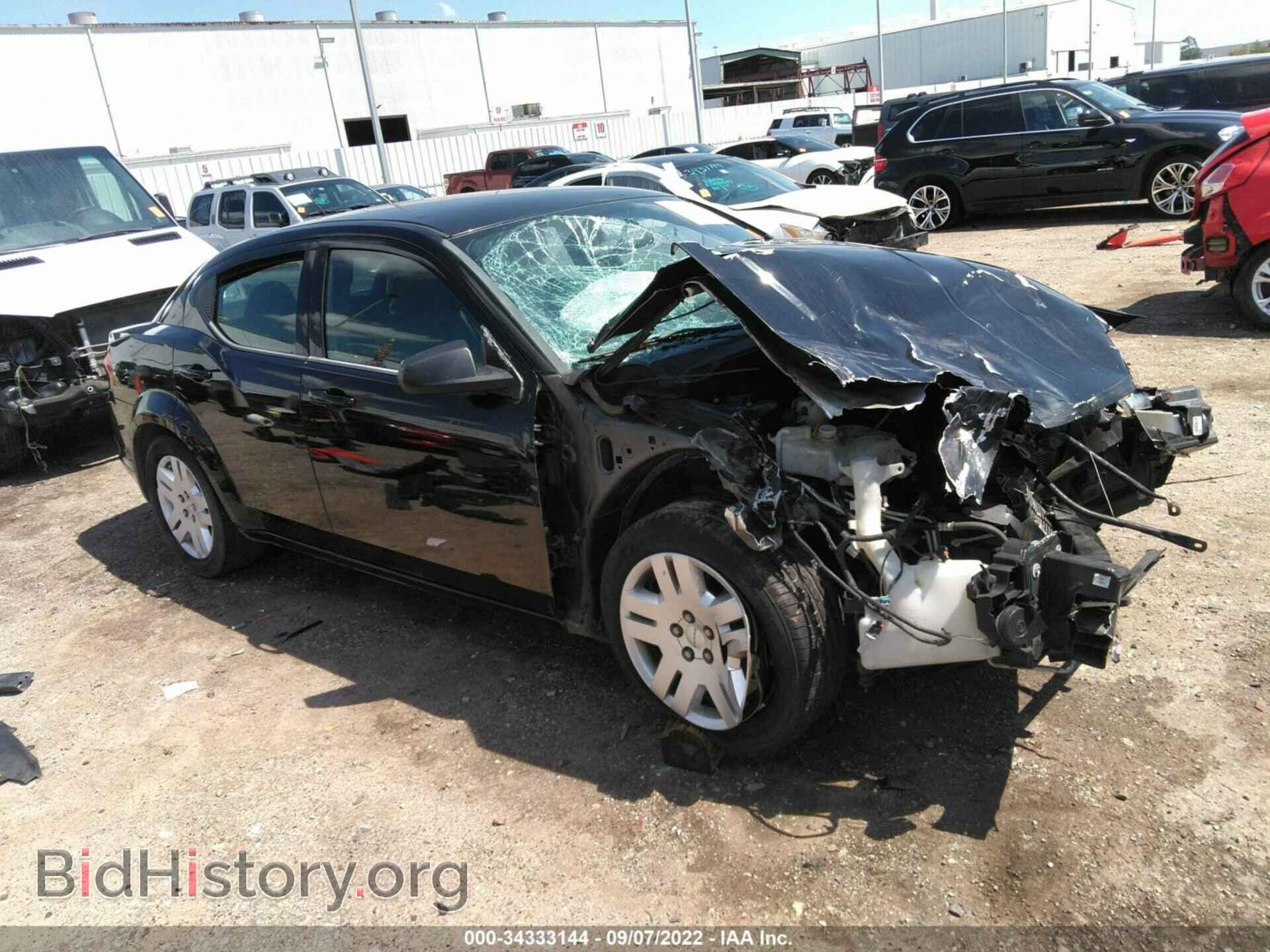 Фотография 1C3CDZAB9DN572865 - DODGE AVENGER 2013