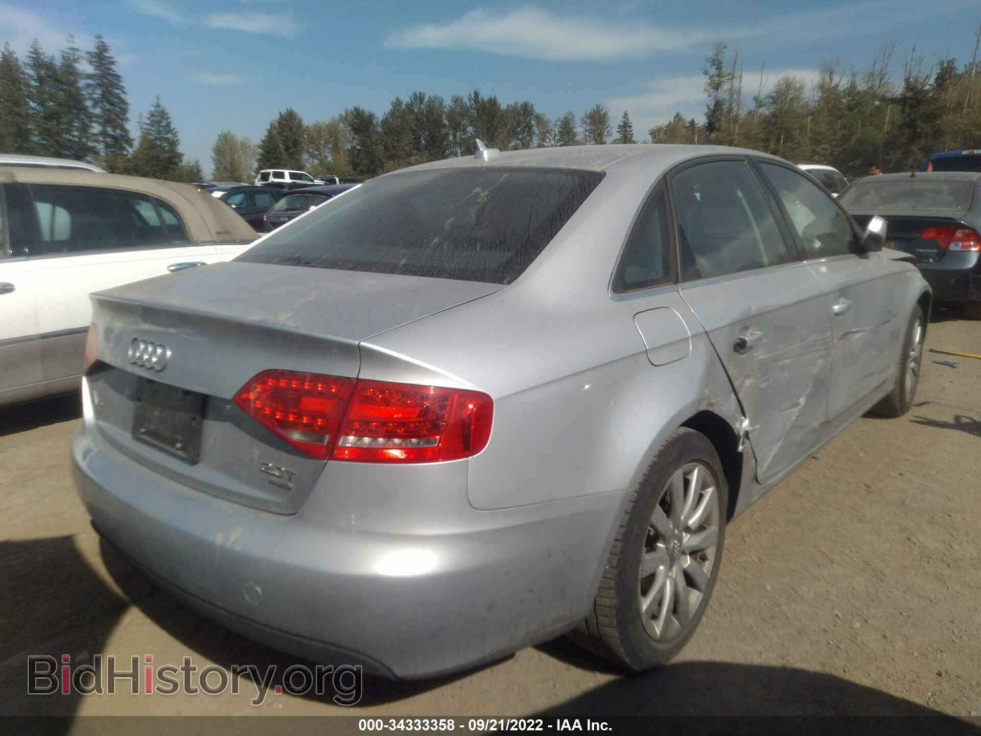 2011 AUDI A4 - VIN: WAUFFAFL3BN045971 - Фото 4