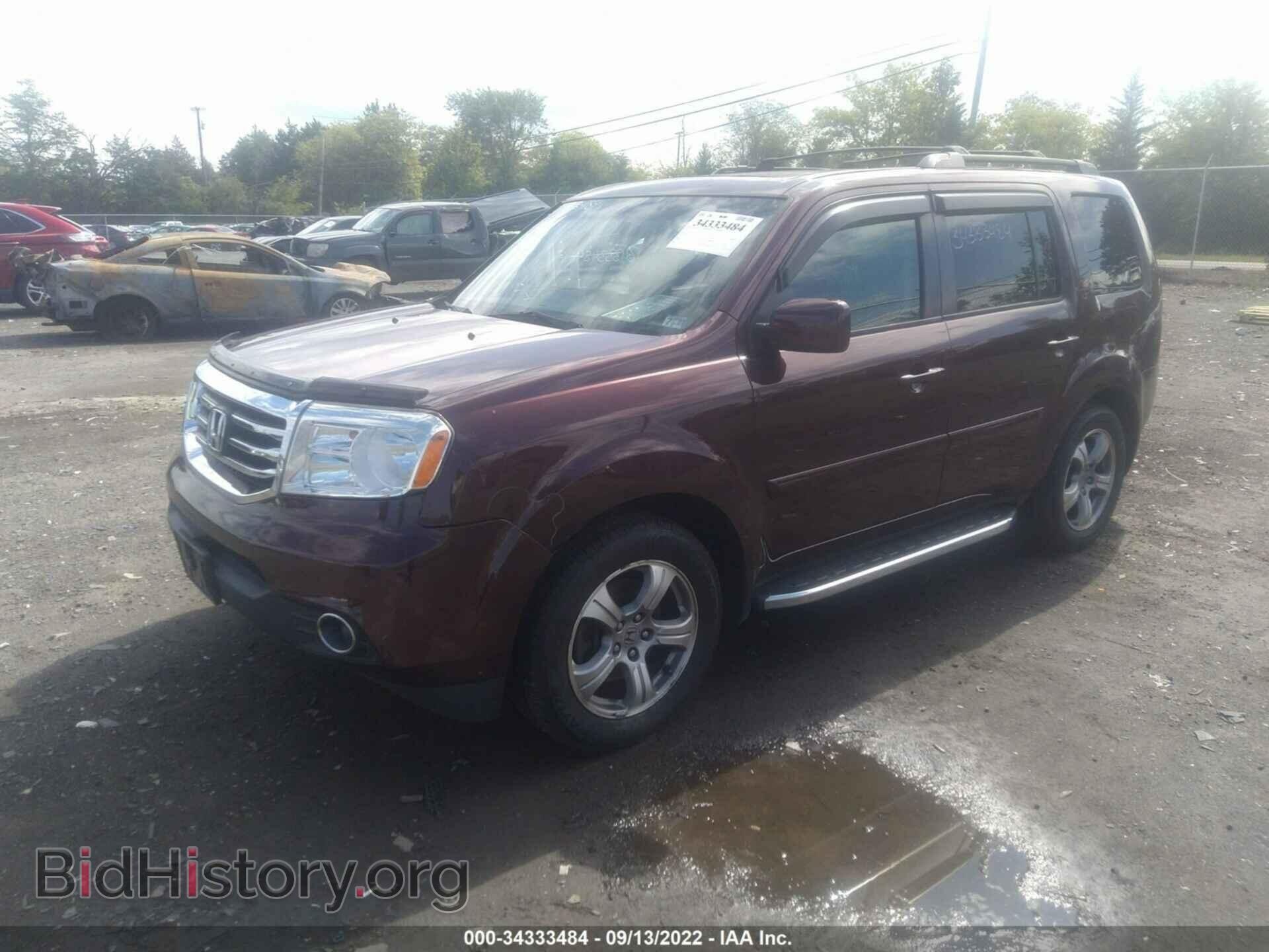 2013 HONDA PILOT - VIN: 5FNYF4H52DB030343 - Фото 2