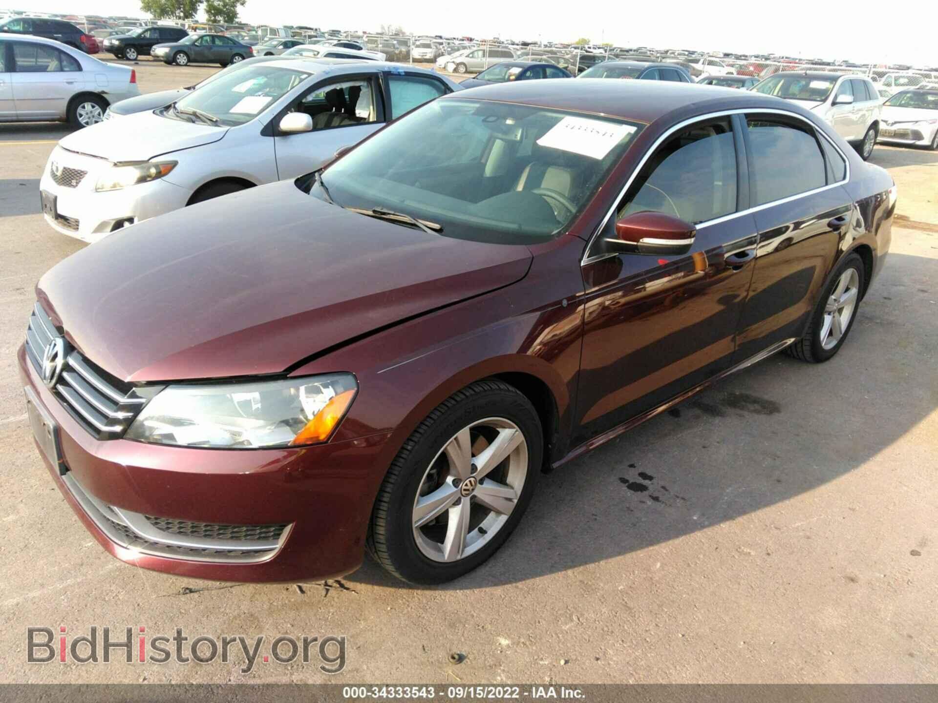 2014 VOLKSWAGEN PASSAT - VIN: 1VWBP7A34EC004741 - Фото 2