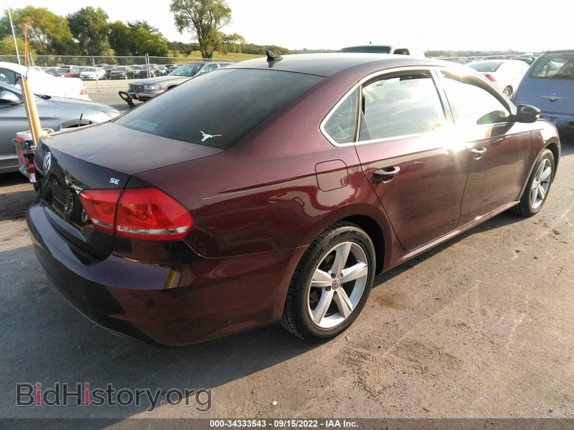 2014 VOLKSWAGEN PASSAT - VIN: 1VWBP7A34EC004741 - Фото 4