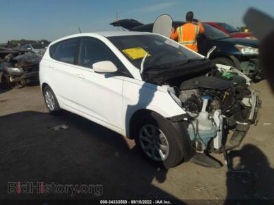 2012 Hyundai ACCENT GS, white — VIN KMHCT5AE2CU048216, IAAI
