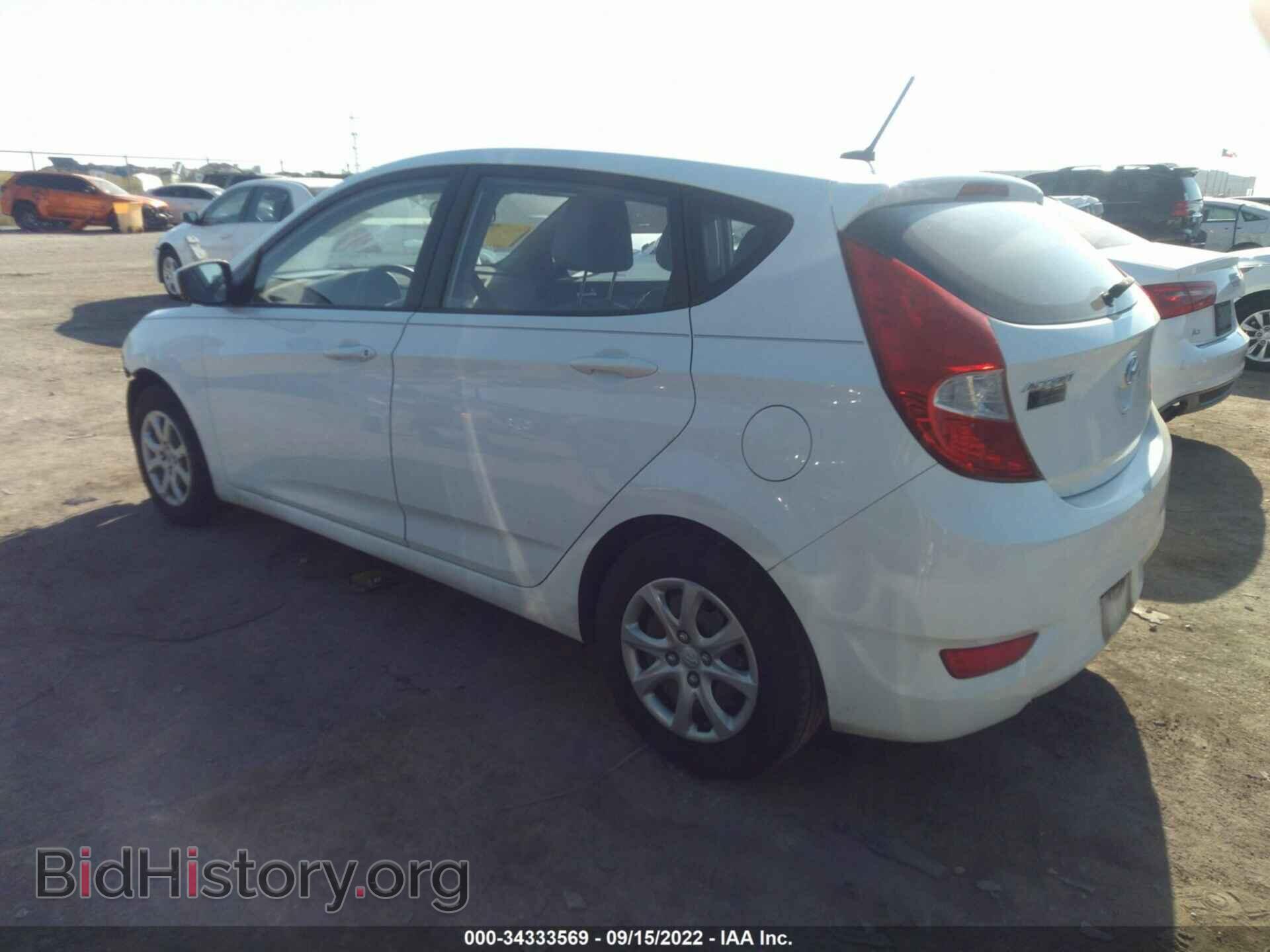 2012 HYUNDAI ACCENT - VIN: KMHCT5AE2CU048216 - Фото 3