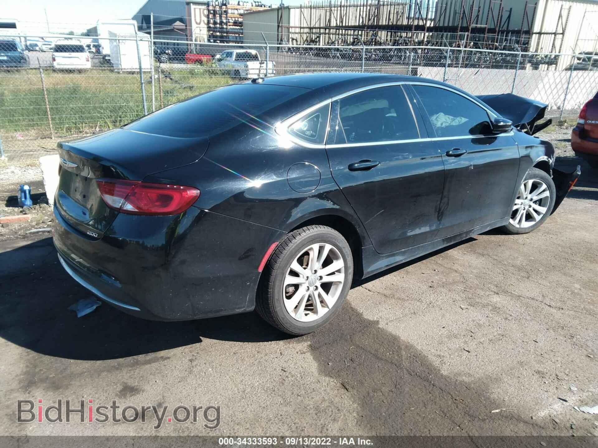 2015 CHRYSLER 200 - VIN: 1C3CCCAB1FN648159 - Фото 4