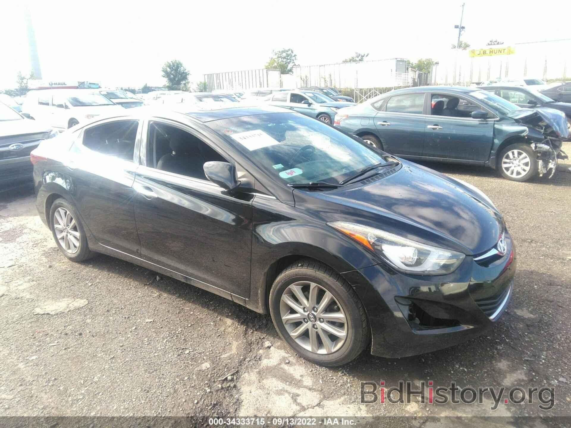 Photo 5NPDH4AE5FH559311 - HYUNDAI ELANTRA 2015