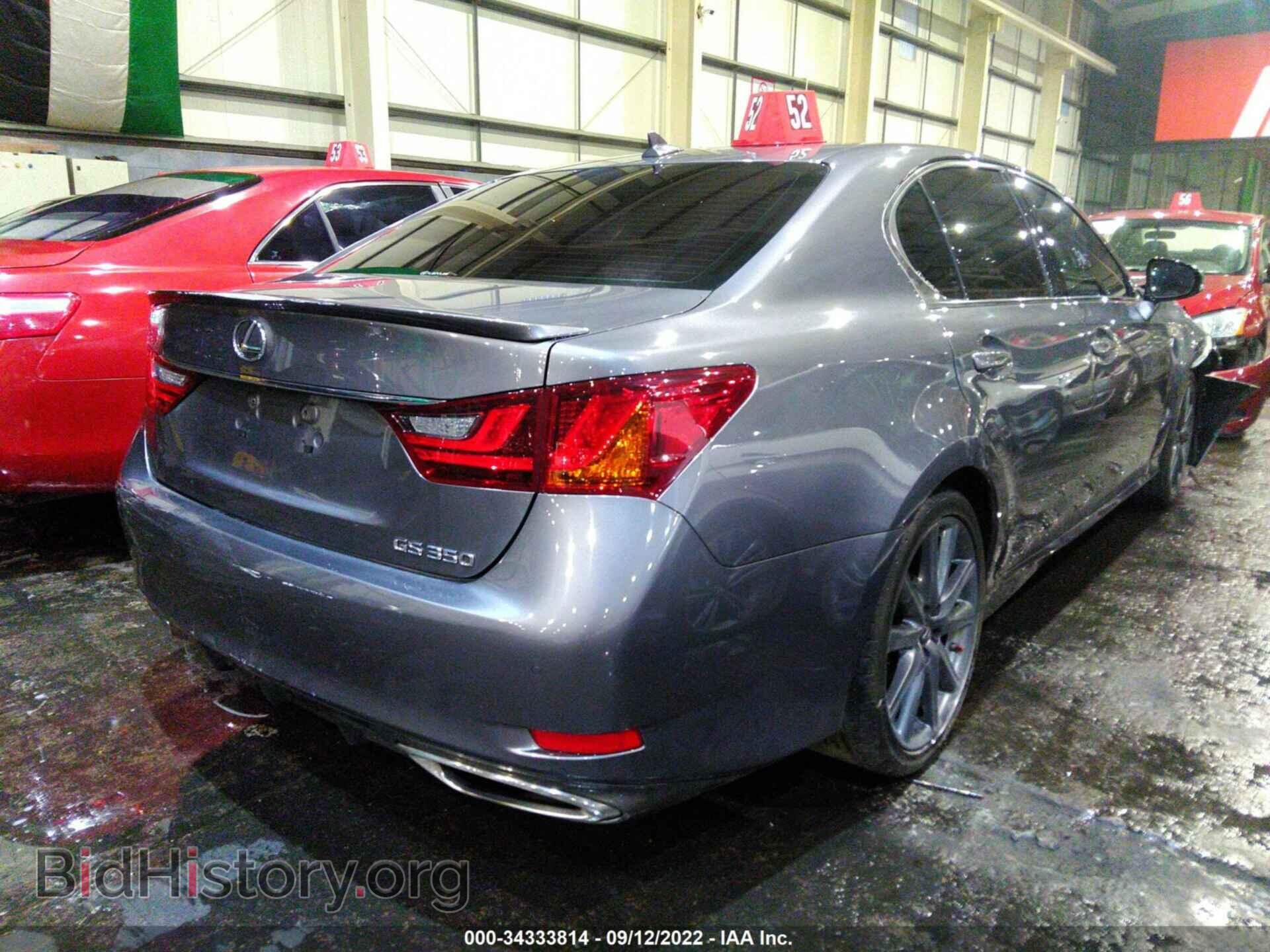 2014 LEXUS GS 350 - VIN: 00HBE1BL0E5039901 - Фото 4
