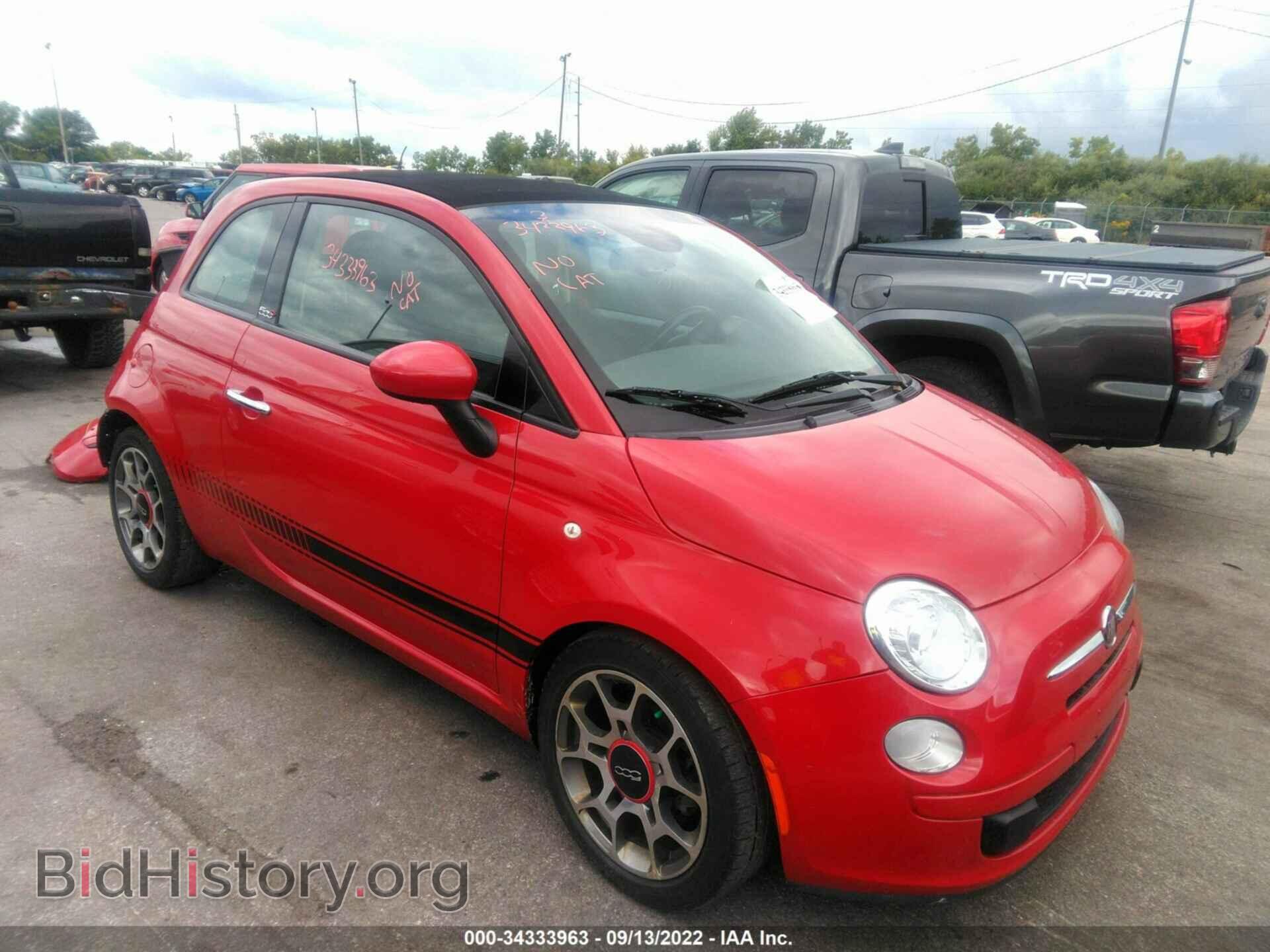 Photo 3C3CFFDR5FT501358 - FIAT 500C 2015