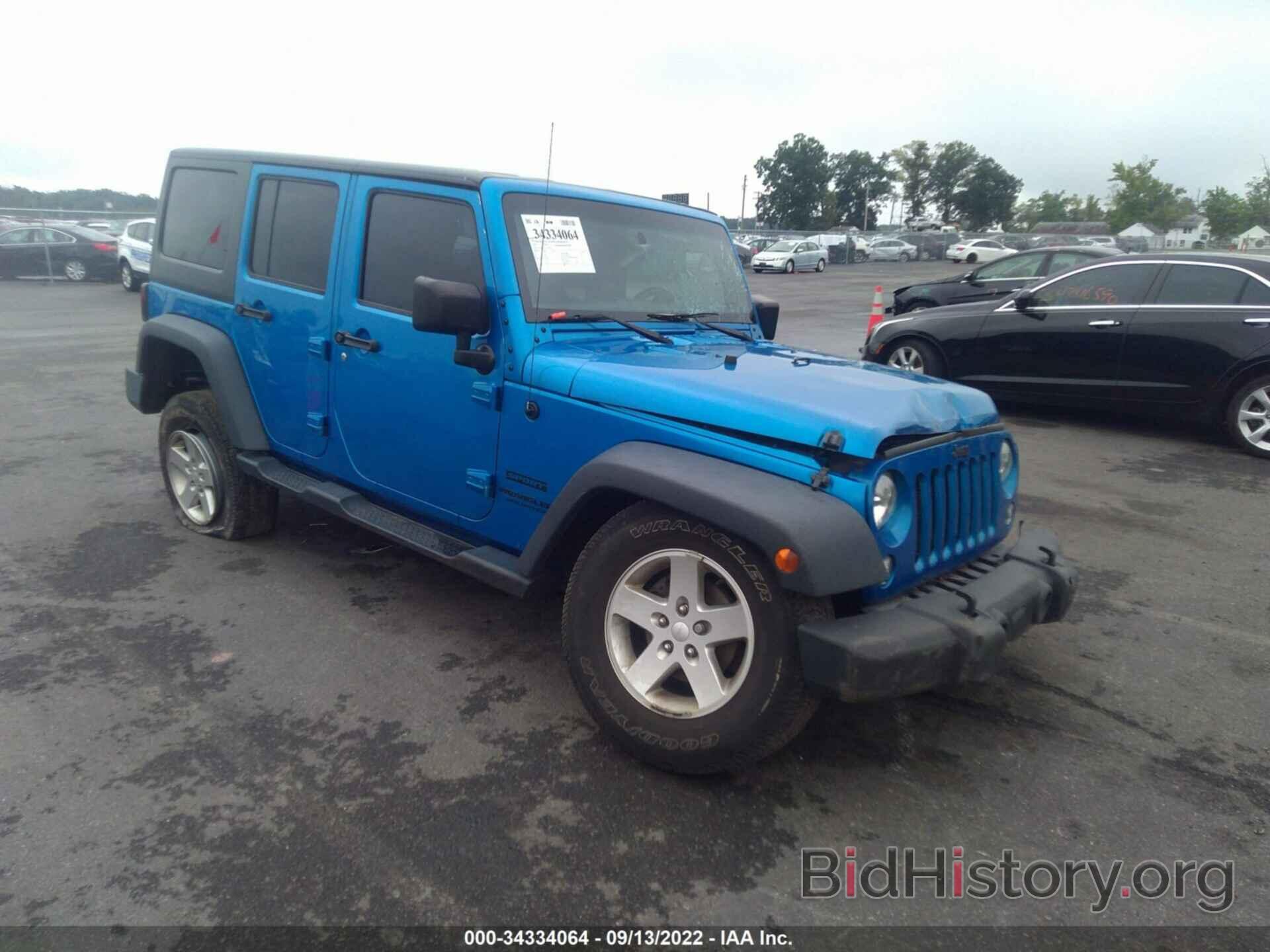 Photo 1C4HJWDG3GL307021 - JEEP WRANGLER UNLIMITED 2016