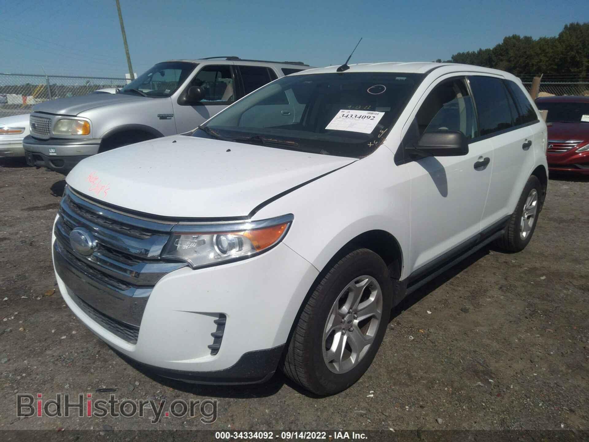 2014 FORD EDGE - VIN: 2FMDK3G96EBA14925 - Фото 2