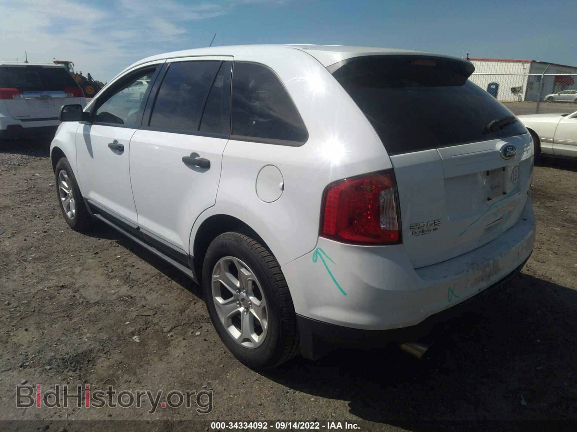 2014 FORD EDGE - VIN: 2FMDK3G96EBA14925 - Фото 3