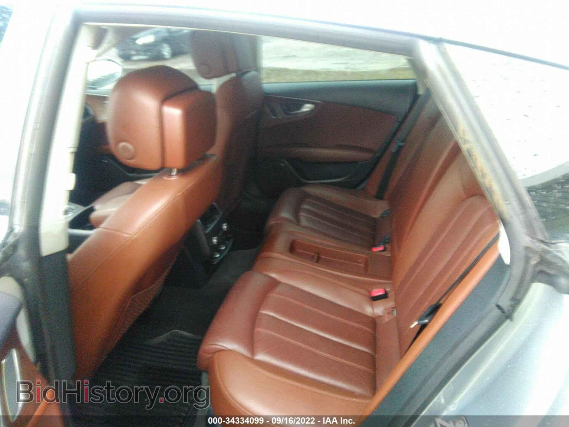 2013 AUDI A7 - VIN: WAU2GAFC0DN098027 - Фото 8